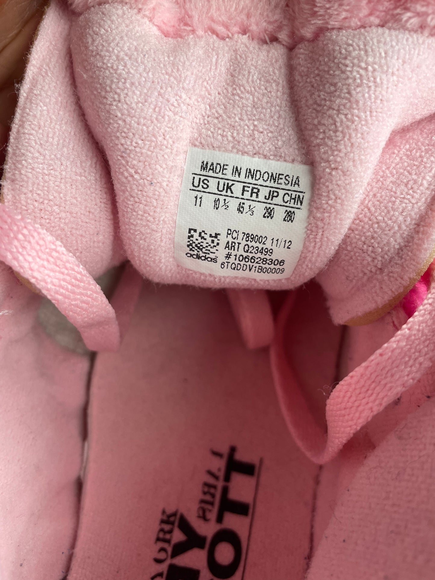 adidas Originals by Jeremy Scott S/S 2013 JS Poodle - size 45 1/3