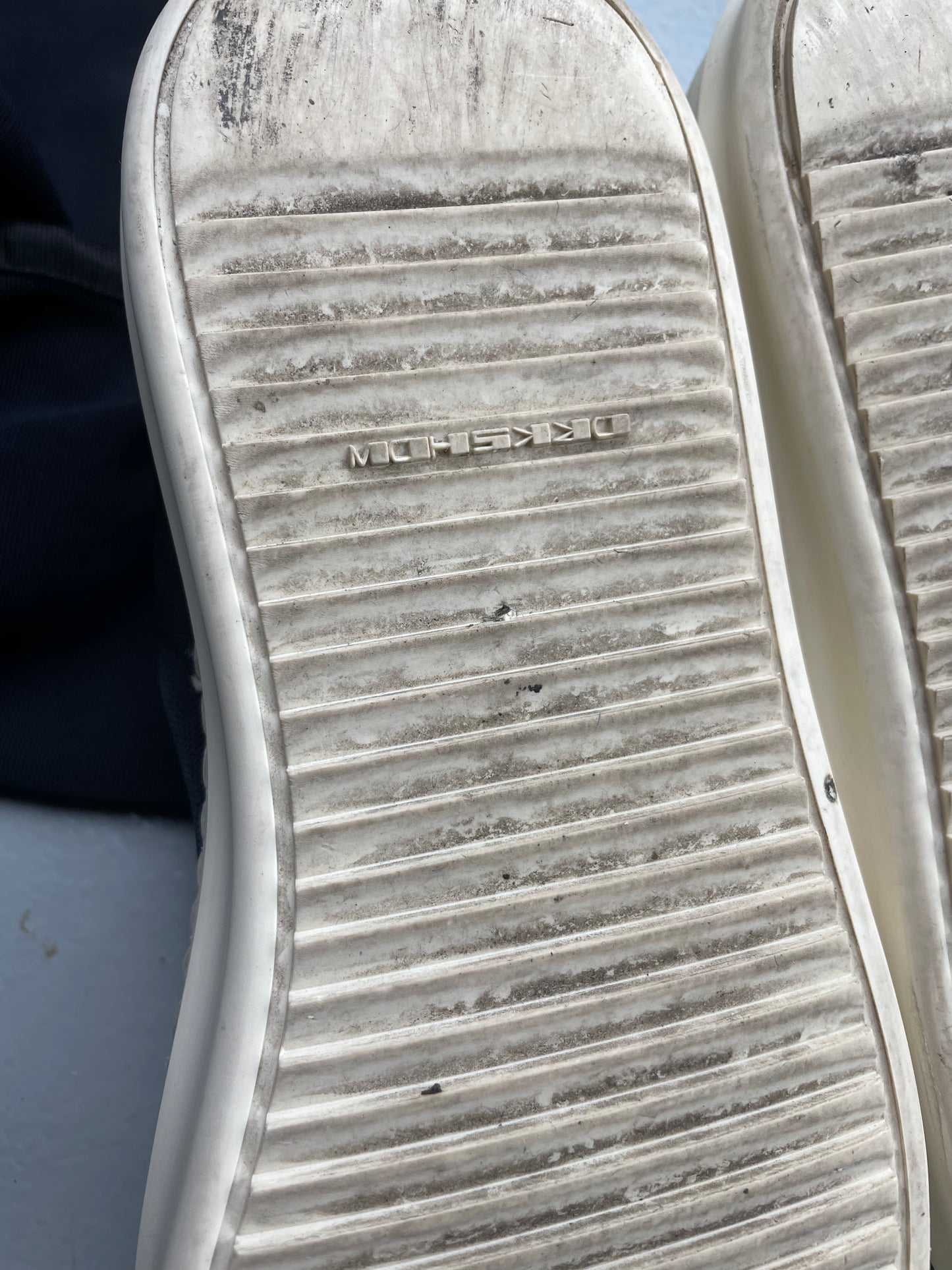 Rick Owens DRKSHDW sock "Ramones" sneakers - size 40