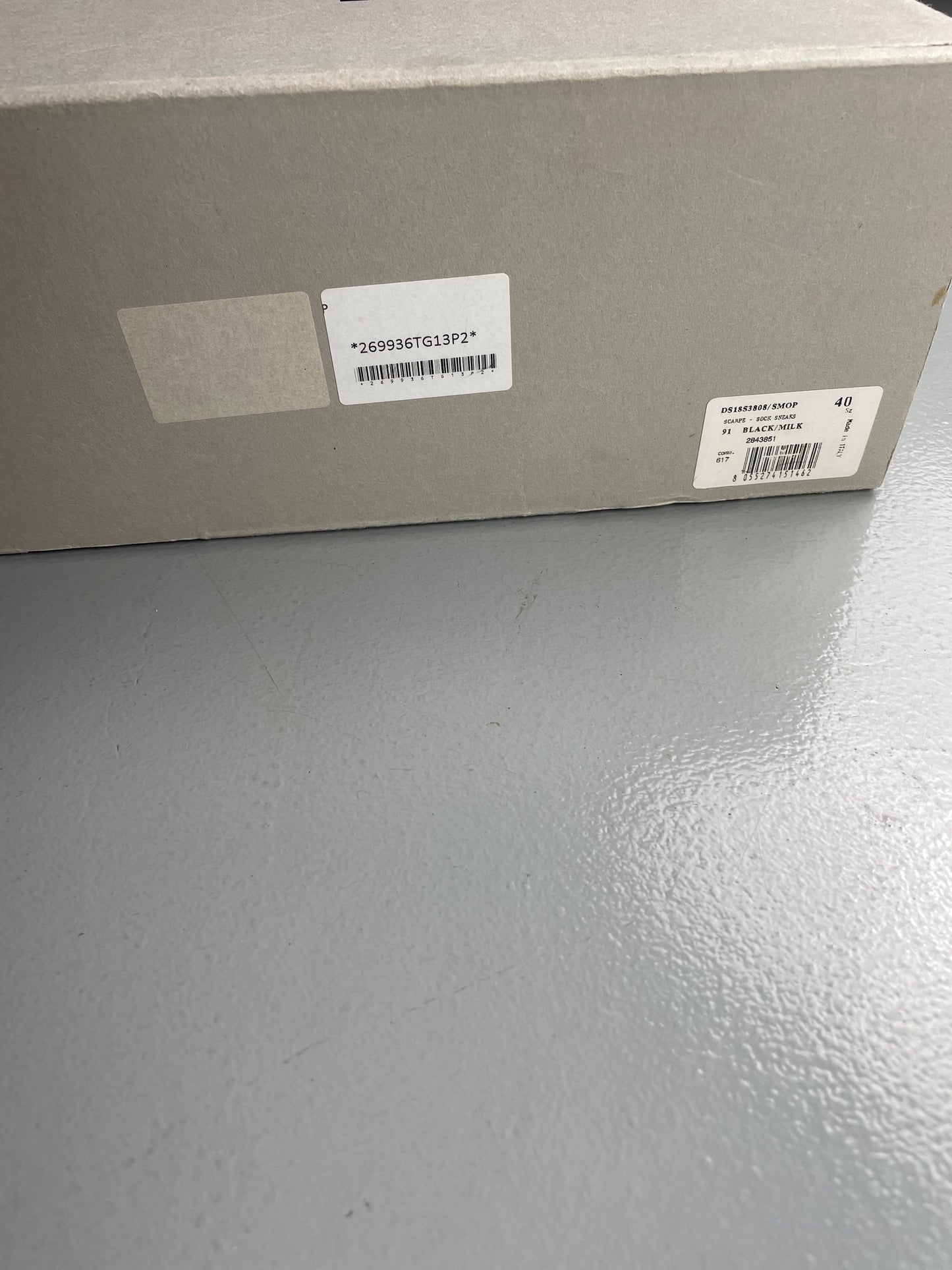 Rick Owens DRKSHDW sock "Ramones" sneakers - size 40