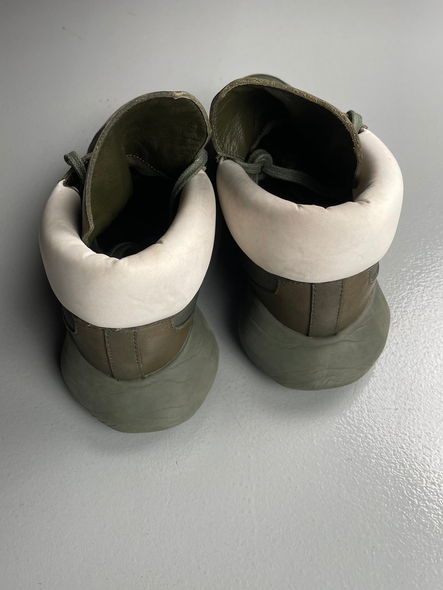 adidas x Rick Owens S/S 2016 Tech Runner (Earth Green) - size 39 1/3