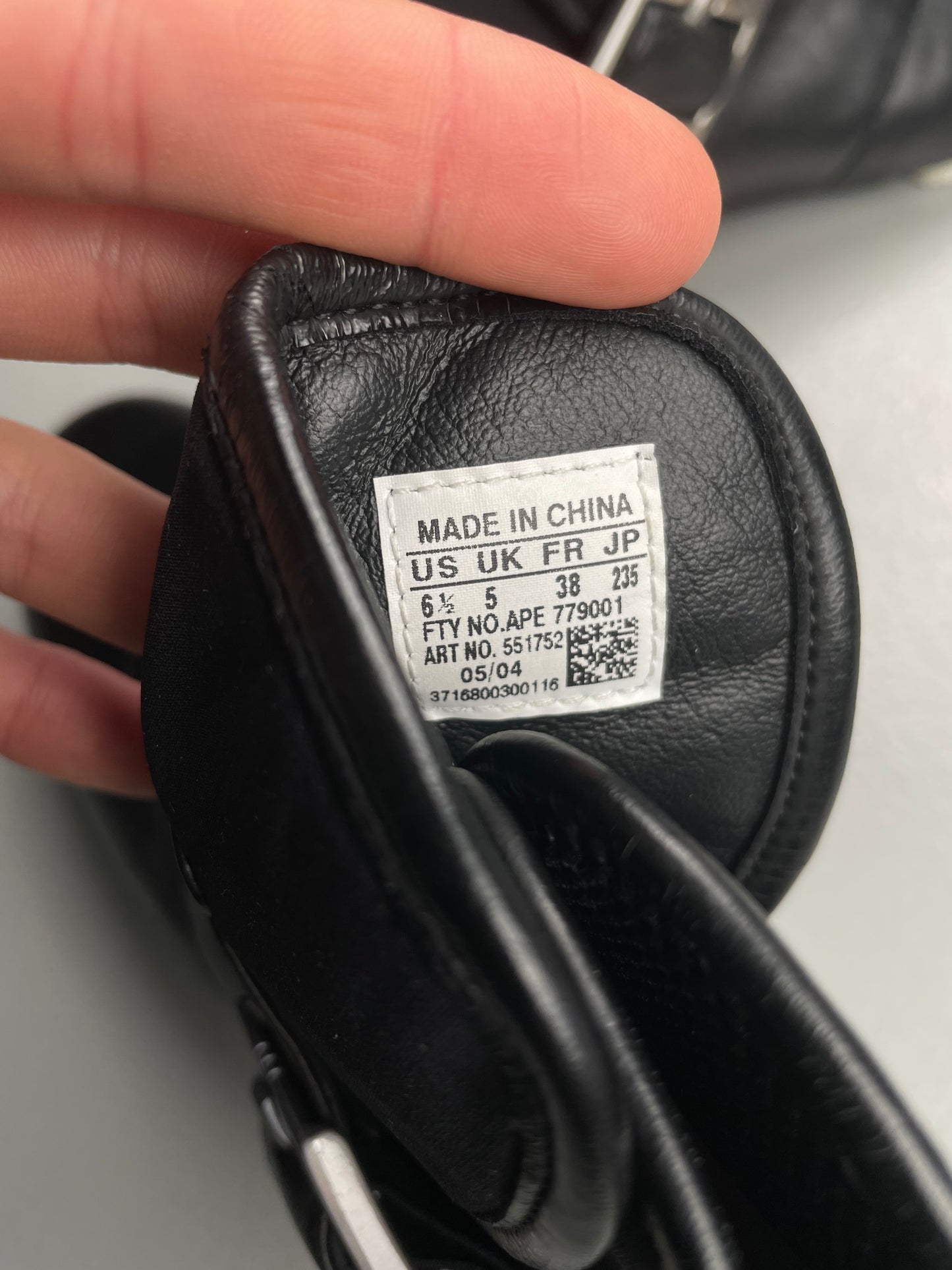 Y-3 A/W 2004 Mary Jane High - size 38