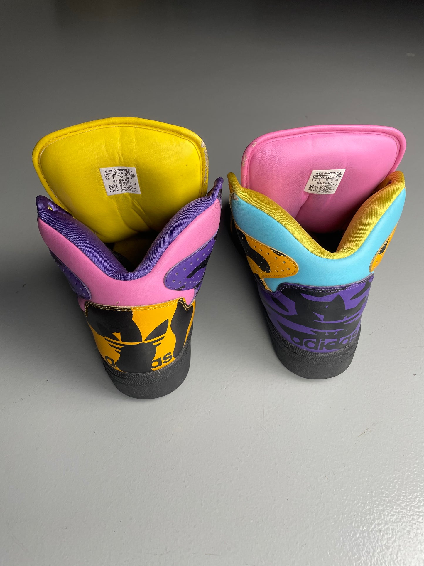 adidas Originals by Jeremy Scott A/W 2012 JS Instinct Hi (multicolor) - size 38