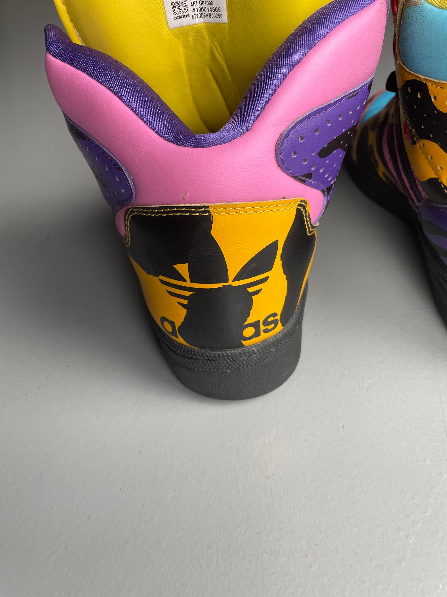 adidas Originals by Jeremy Scott A/W 2012 JS Instinct Hi (multicolor) - size 38