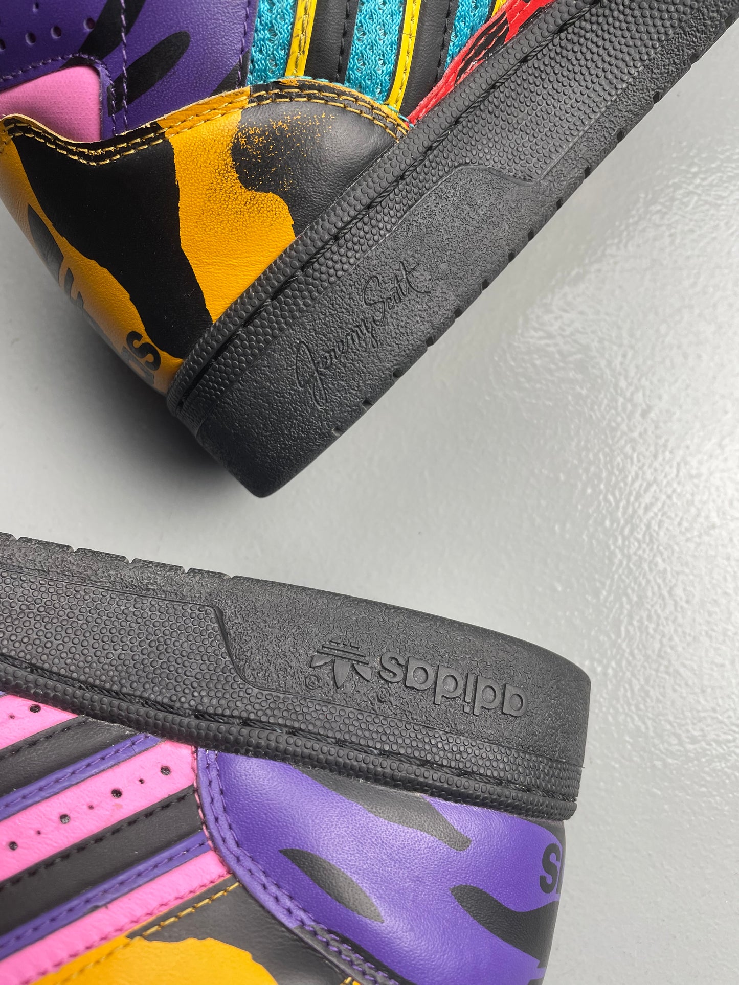 adidas Originals by Jeremy Scott A/W 2012 JS Instinct Hi (multicolor) - size 38