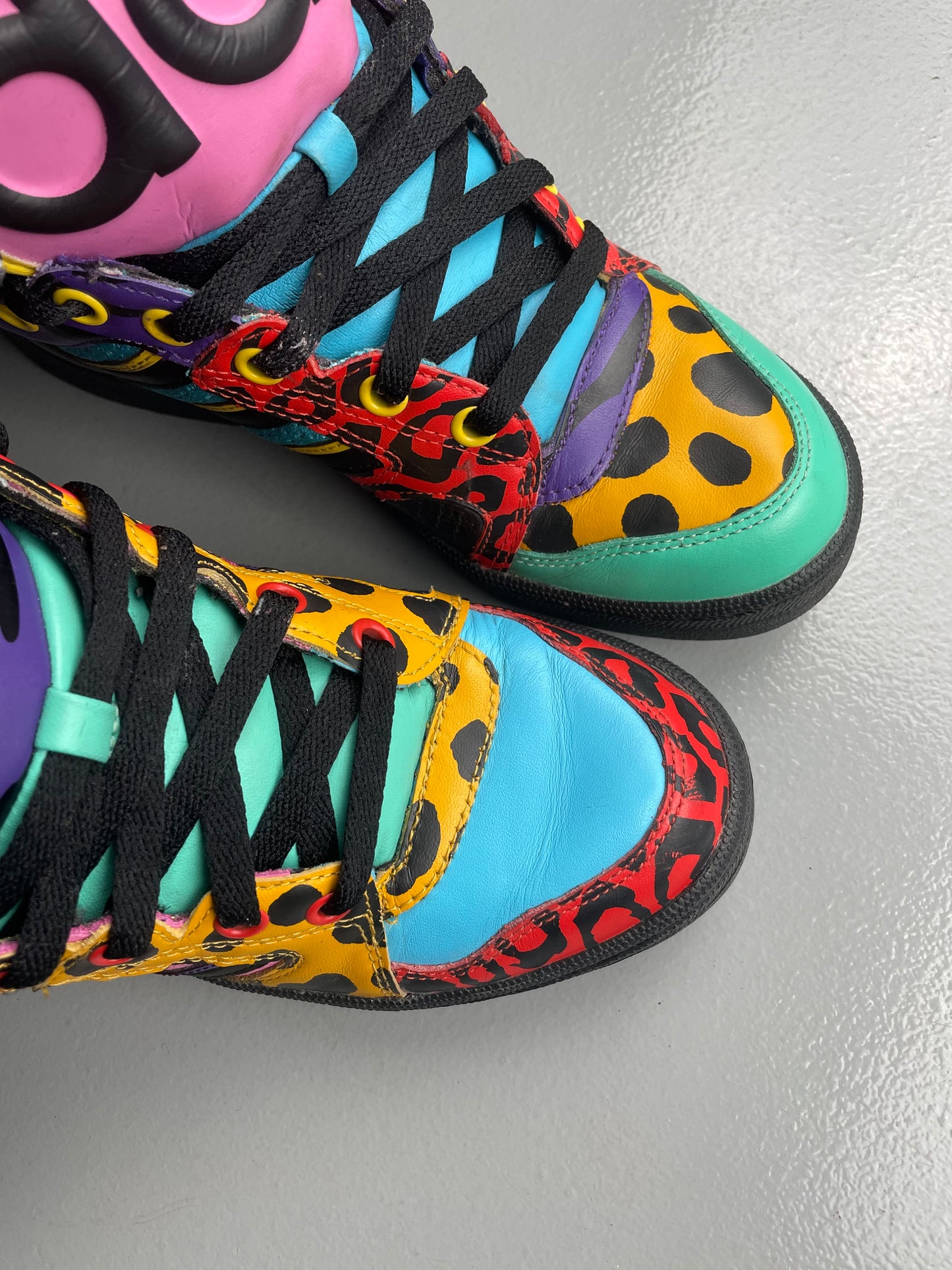 adidas Originals by Jeremy Scott A/W 2012 JS Instinct Hi (multicolor) - size 38