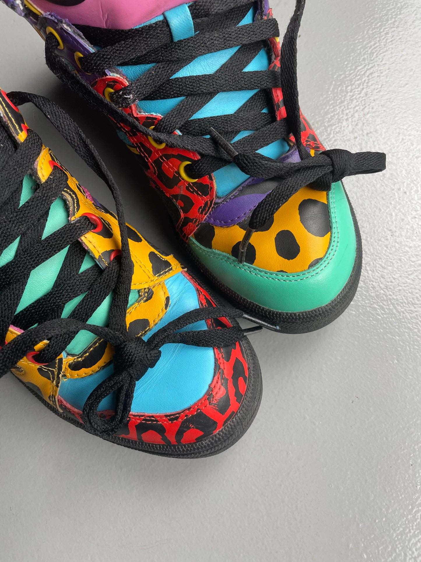 adidas Originals by Jeremy Scott A/W 2012 JS Instinct Hi (multicolor) - size 38