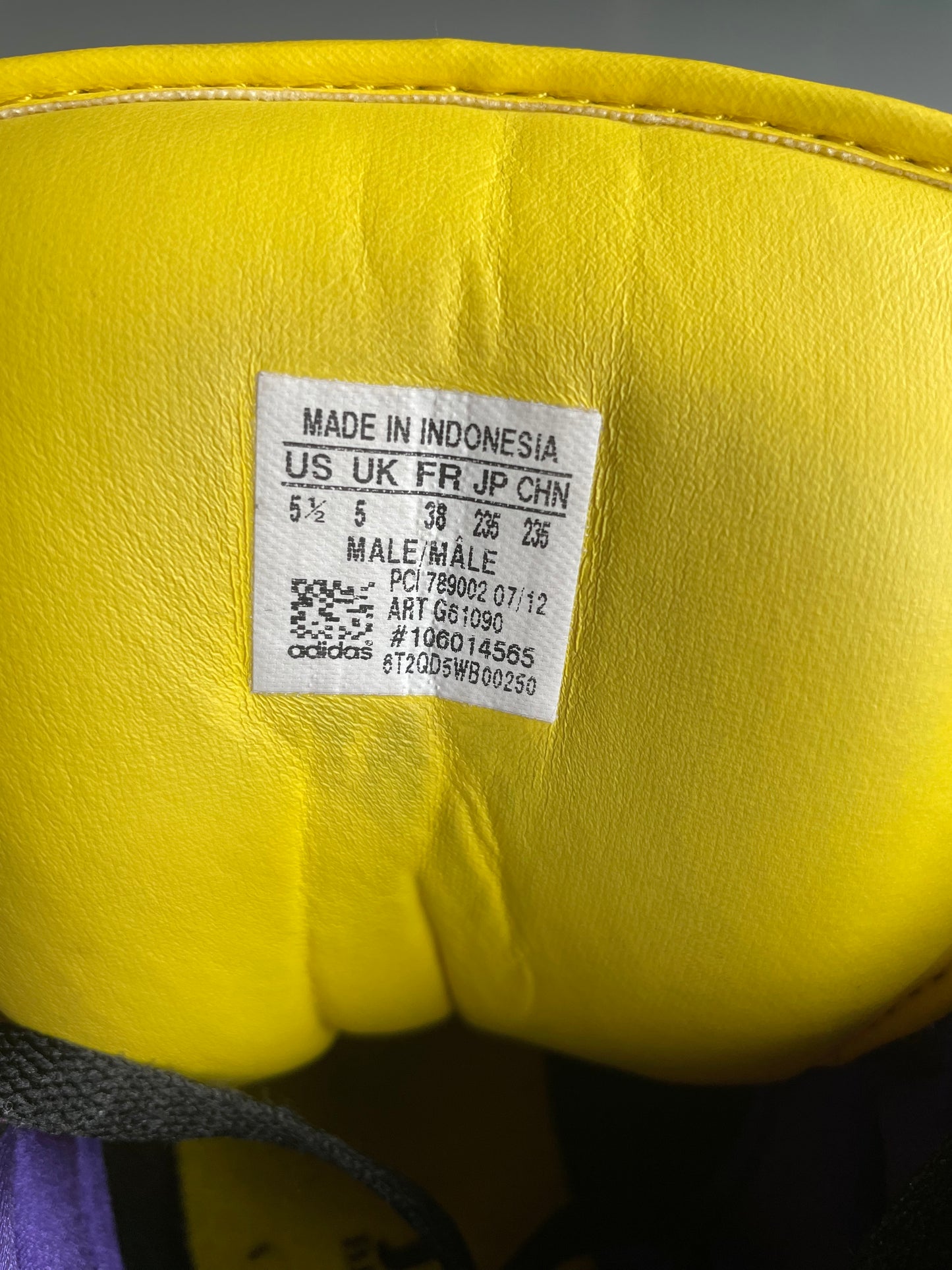 adidas Originals by Jeremy Scott A/W 2012 JS Instinct Hi (multicolor) - size 38