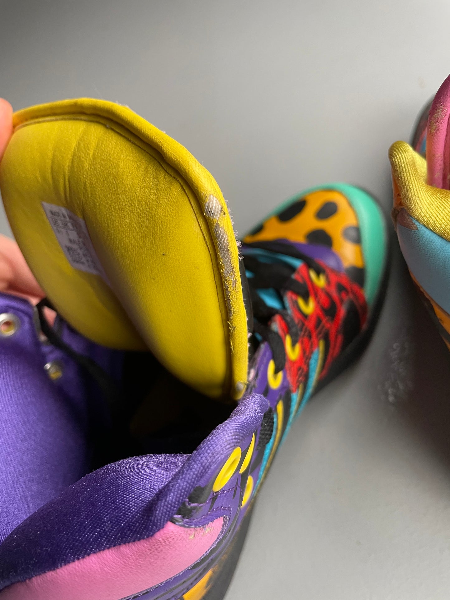 adidas Originals by Jeremy Scott A/W 2012 JS Instinct Hi (multicolor) - size 38