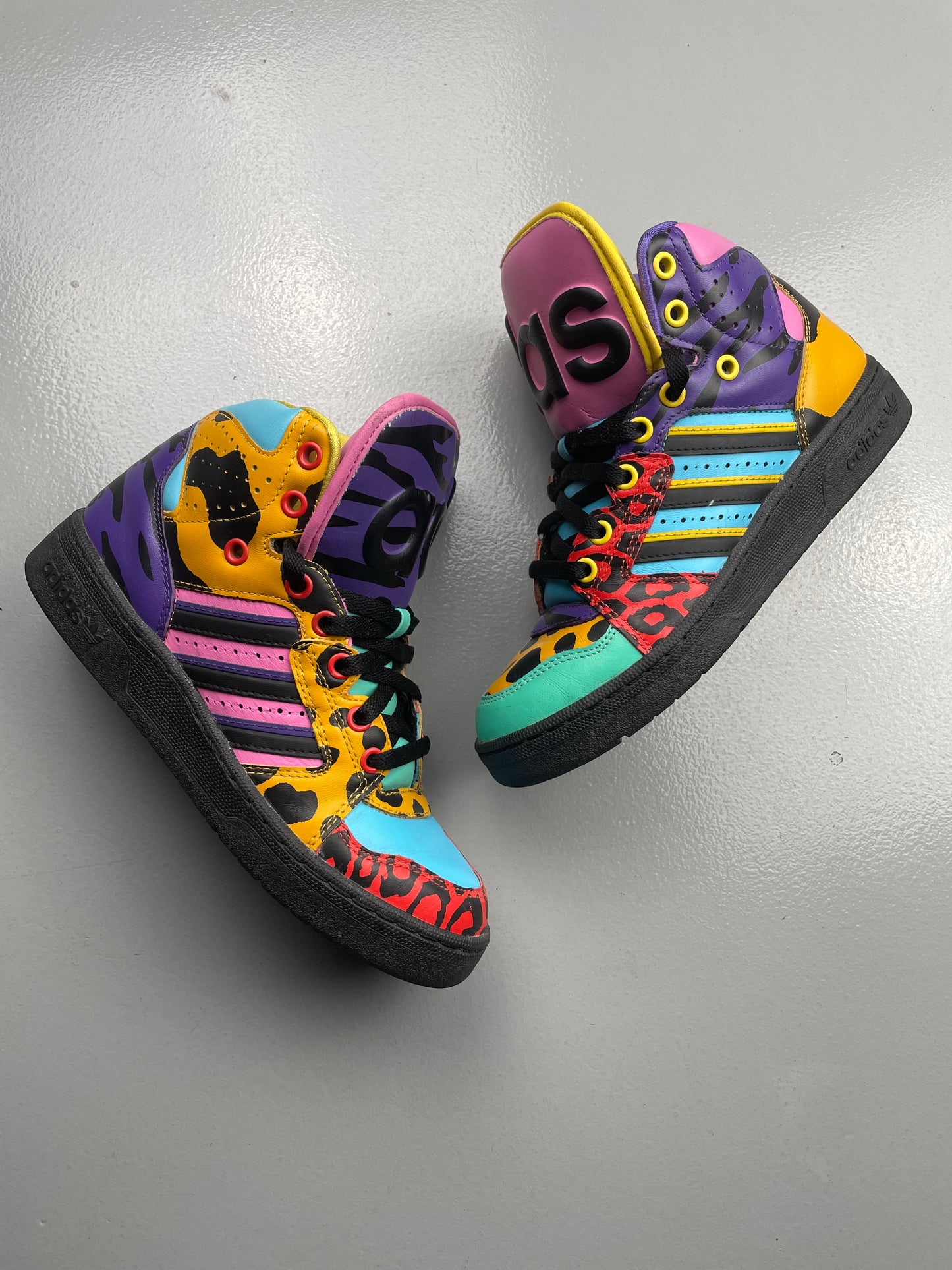 adidas Originals by Jeremy Scott A/W 2012 JS Instinct Hi (multicolor) - size 38