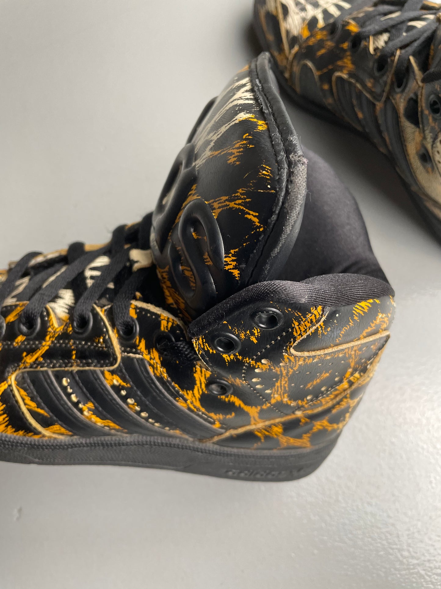 adidas Originals by Jeremy Scott S/S 2014 JS Instinct Hi (leopard) - size 38