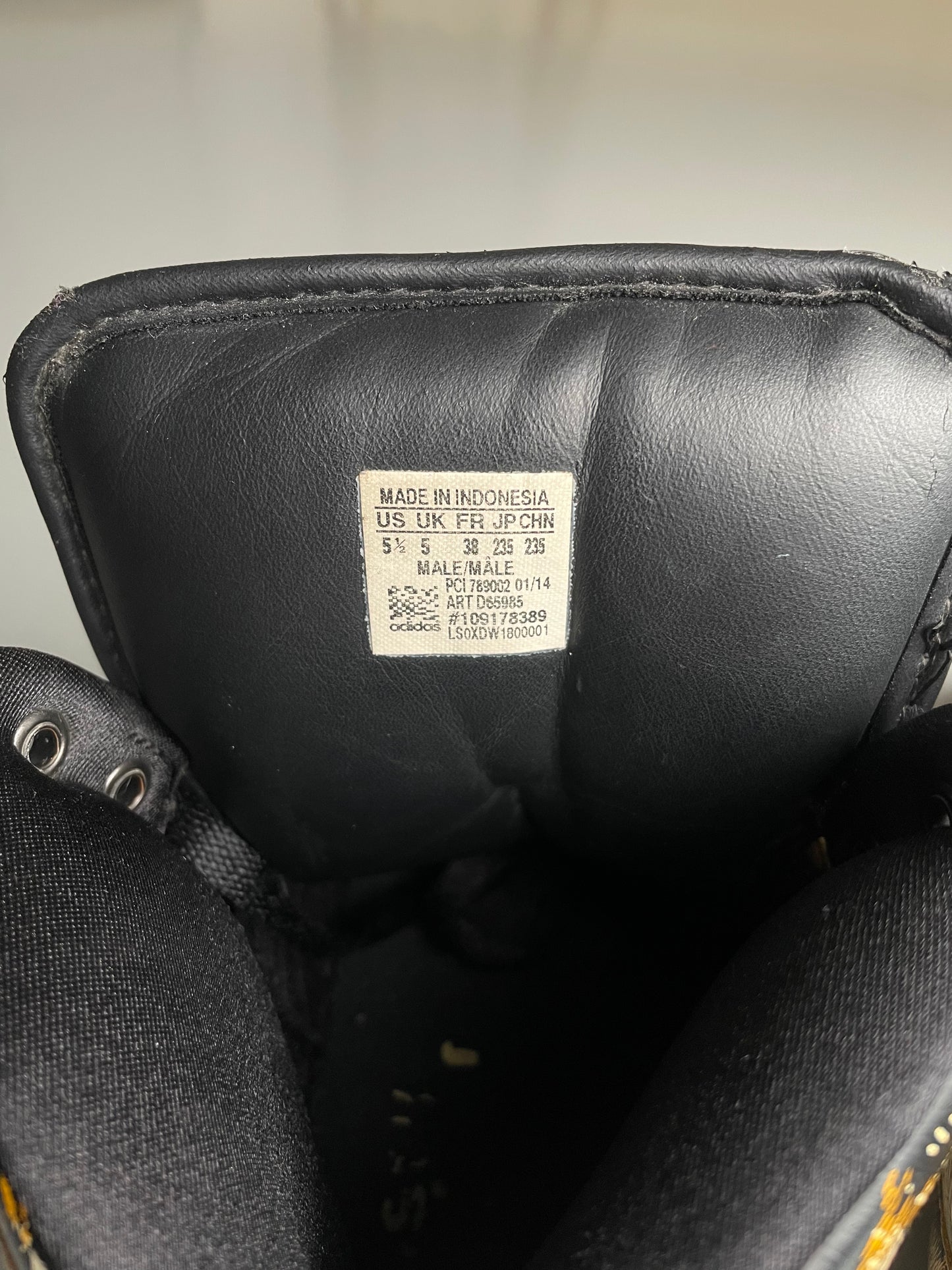 adidas Originals by Jeremy Scott S/S 2014 JS Instinct Hi (leopard) - size 38