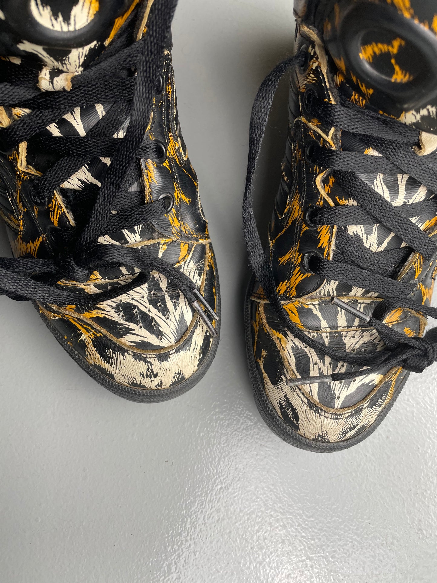 adidas Originals by Jeremy Scott S/S 2014 JS Instinct Hi (leopard) - size 38