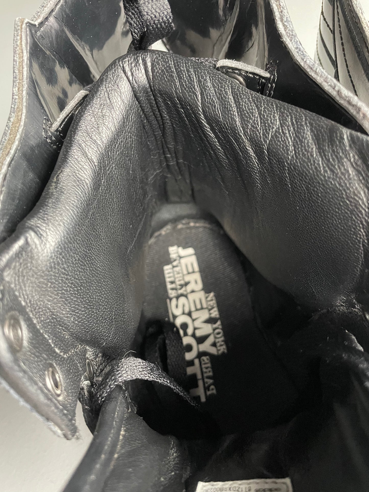 adidas Originals by Jeremy Scott S/S 2013 JS Wings 2.0 "Patent Black" - size 43 1/3