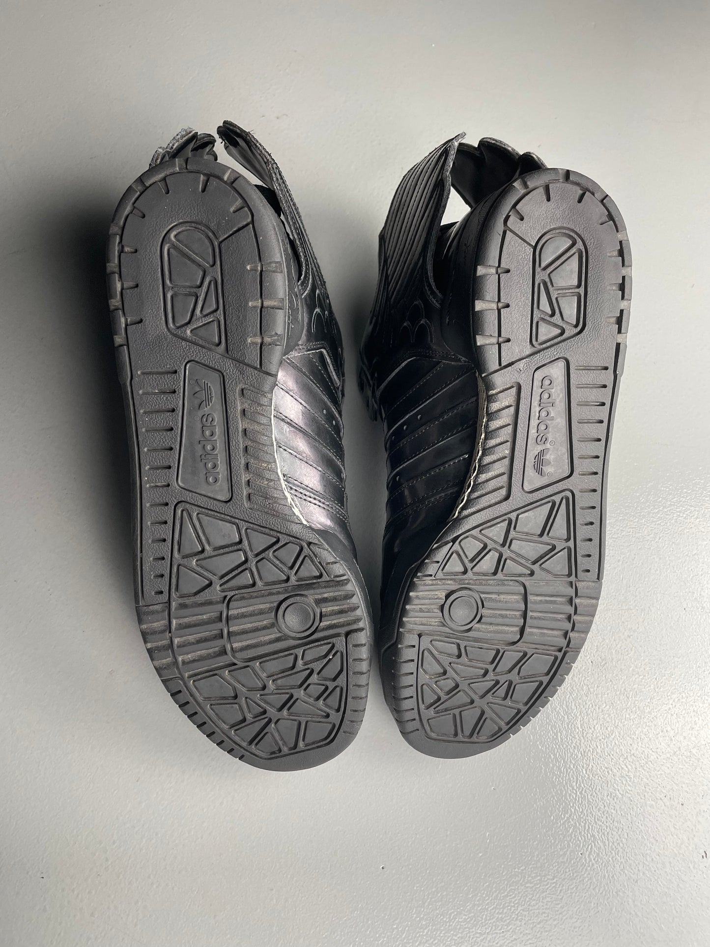 adidas Originals by Jeremy Scott S/S 2013 JS Wings 2.0 "Patent Black" - size 43 1/3
