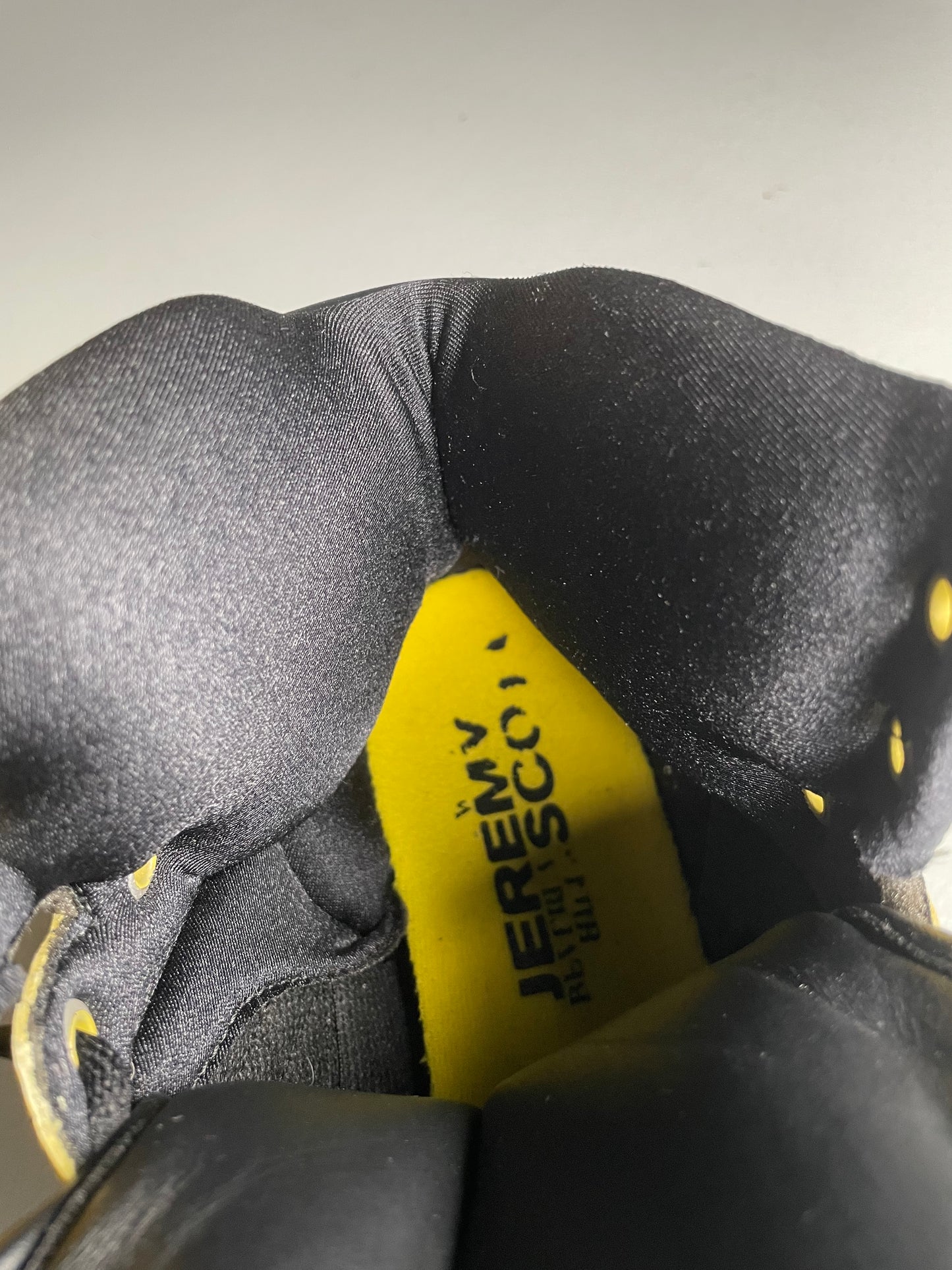 adidas Originals by Jeremy Scott S/S 2012 JS Instinct Hi (black/yellow) - size 43 1/3