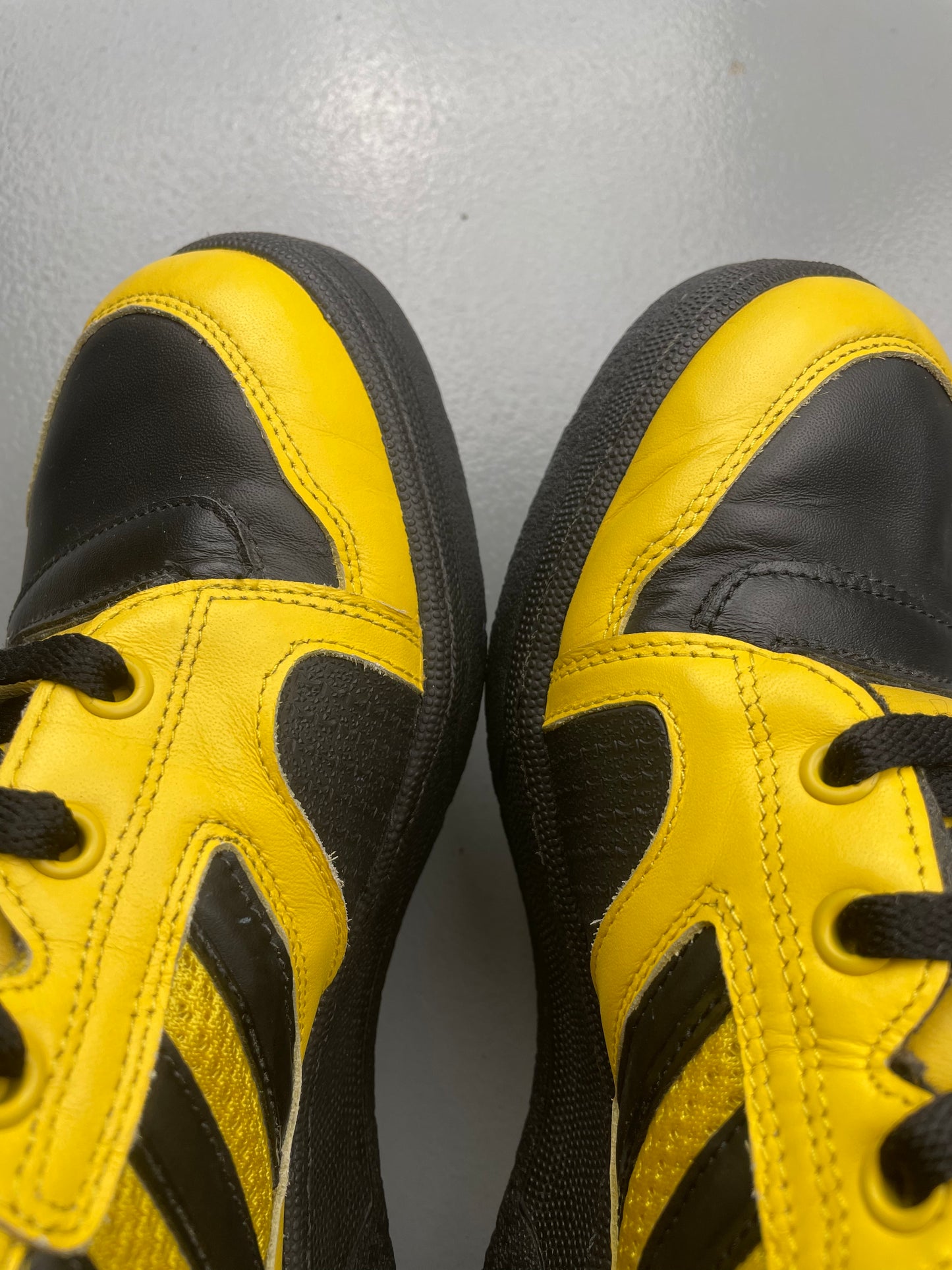 adidas Originals by Jeremy Scott S/S 2012 JS Instinct Hi (black/yellow) - size 43 1/3