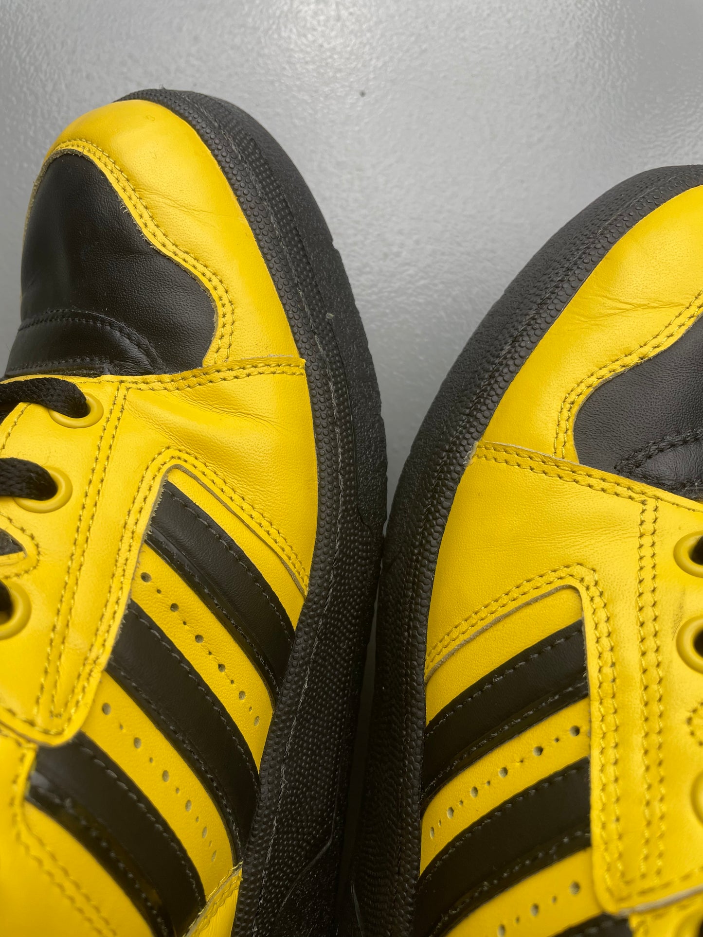 adidas Originals by Jeremy Scott S/S 2012 JS Instinct Hi (black/yellow) - size 43 1/3