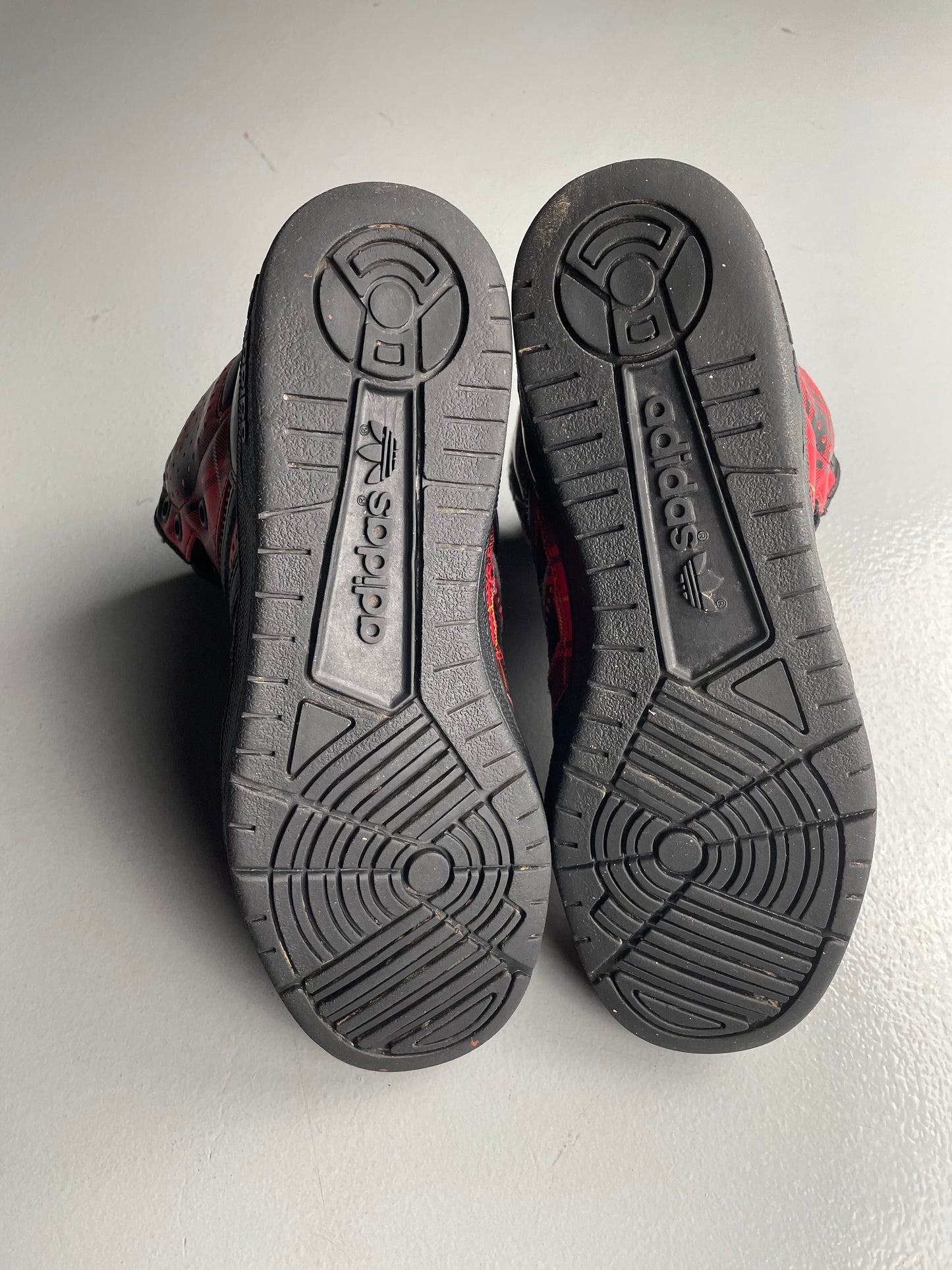 adidas Originals by Jeremy Scott S/S 2013 JS Instinct Hi "Plaid" - size 37 1/3