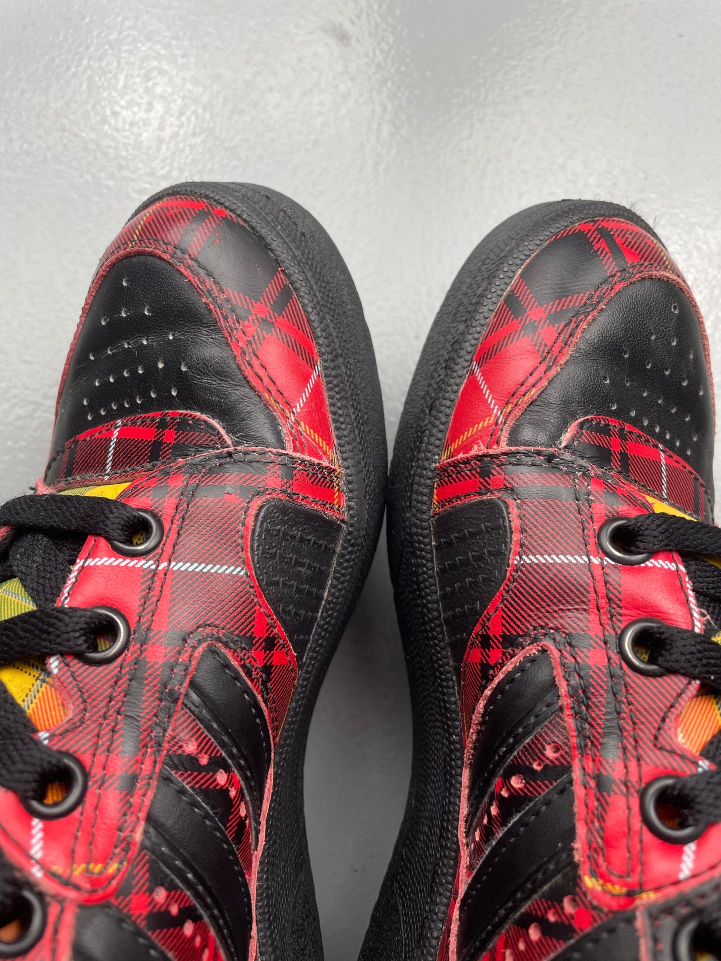 adidas Originals by Jeremy Scott S/S 2013 JS Instinct Hi "Plaid" - size 37 1/3