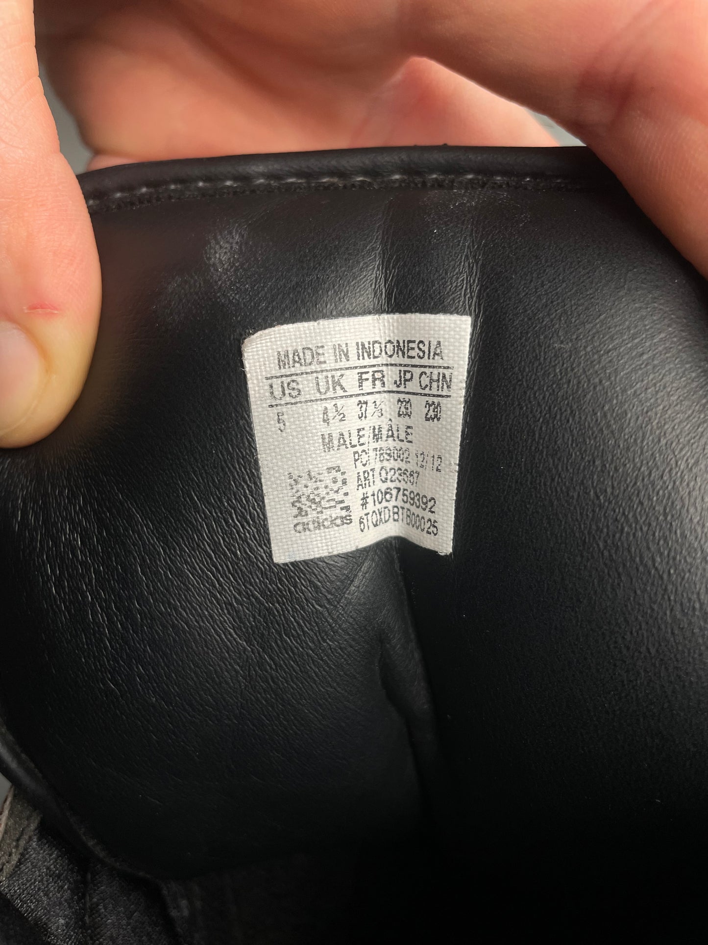 adidas Originals by Jeremy Scott S/S 2013 JS Instinct Hi "Plaid" - size 37 1/3