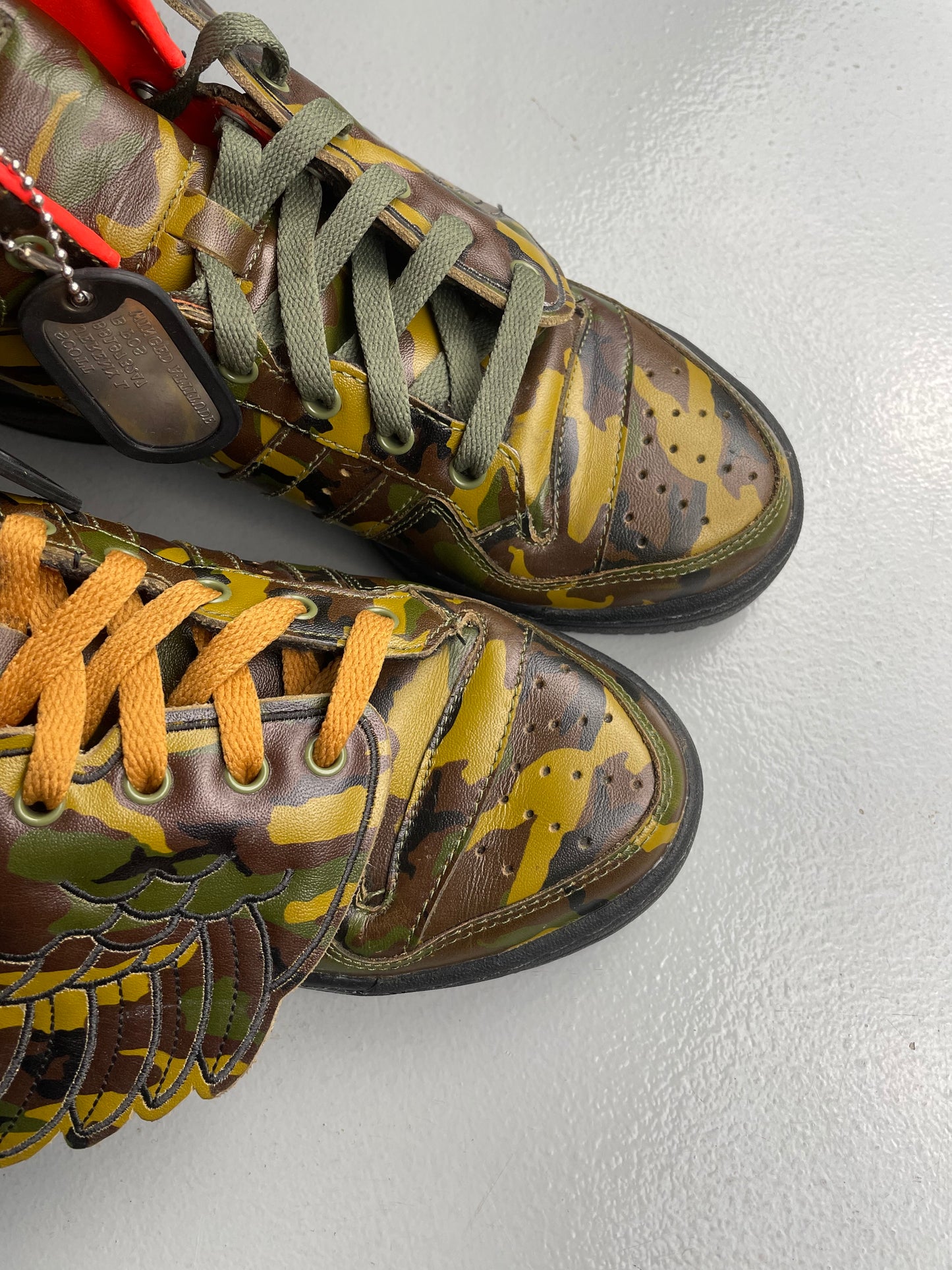 adidas Originals by Jeremy Scott A/W 2011 JS Wings Camo - size 41 1/3