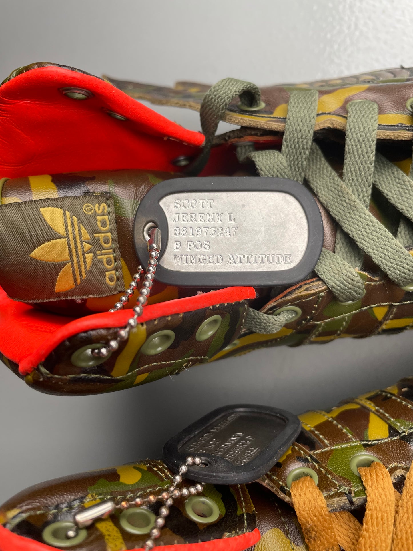 adidas Originals by Jeremy Scott A/W 2011 JS Wings Camo - size 41 1/3