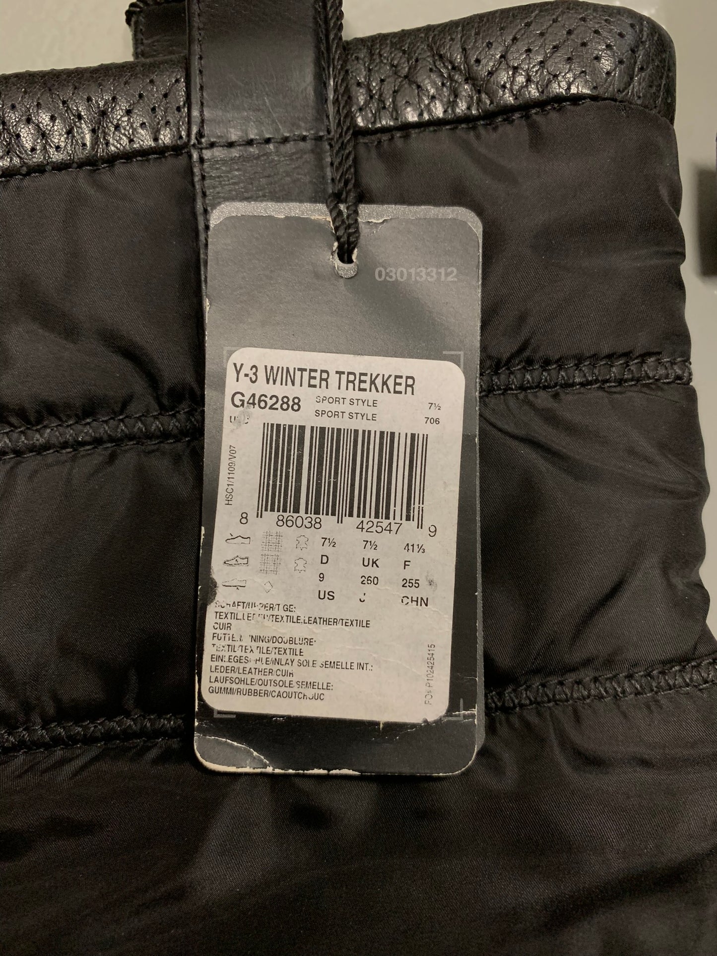 Y-3 - Winter Trekker - size 41 1/3