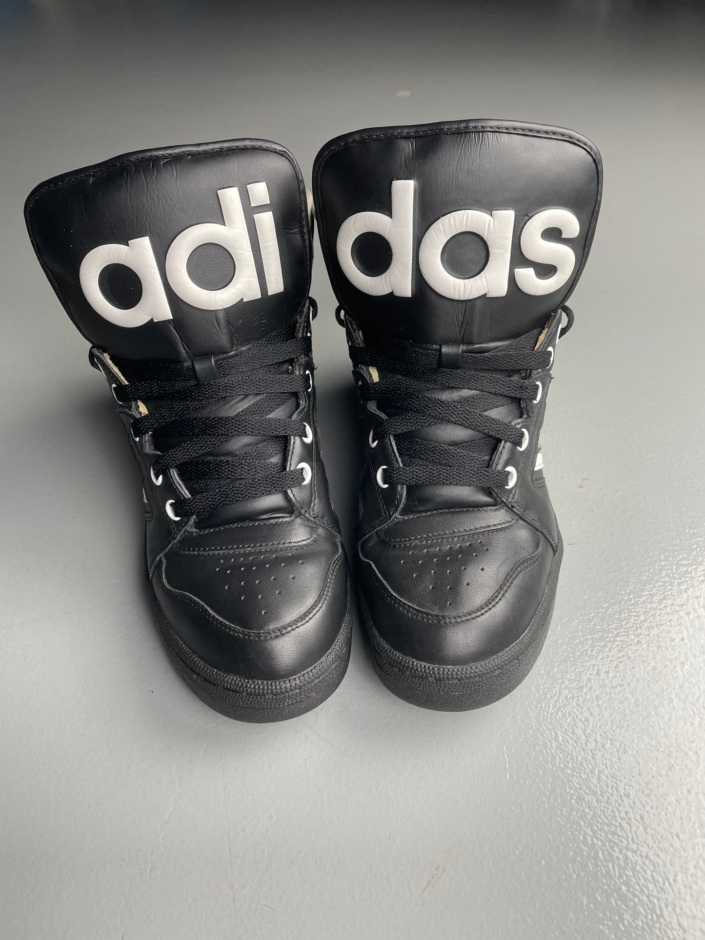 adidas Originals by Jeremy Scott A/W 2012 JS Instinct Hi (black) - size 41 1/3