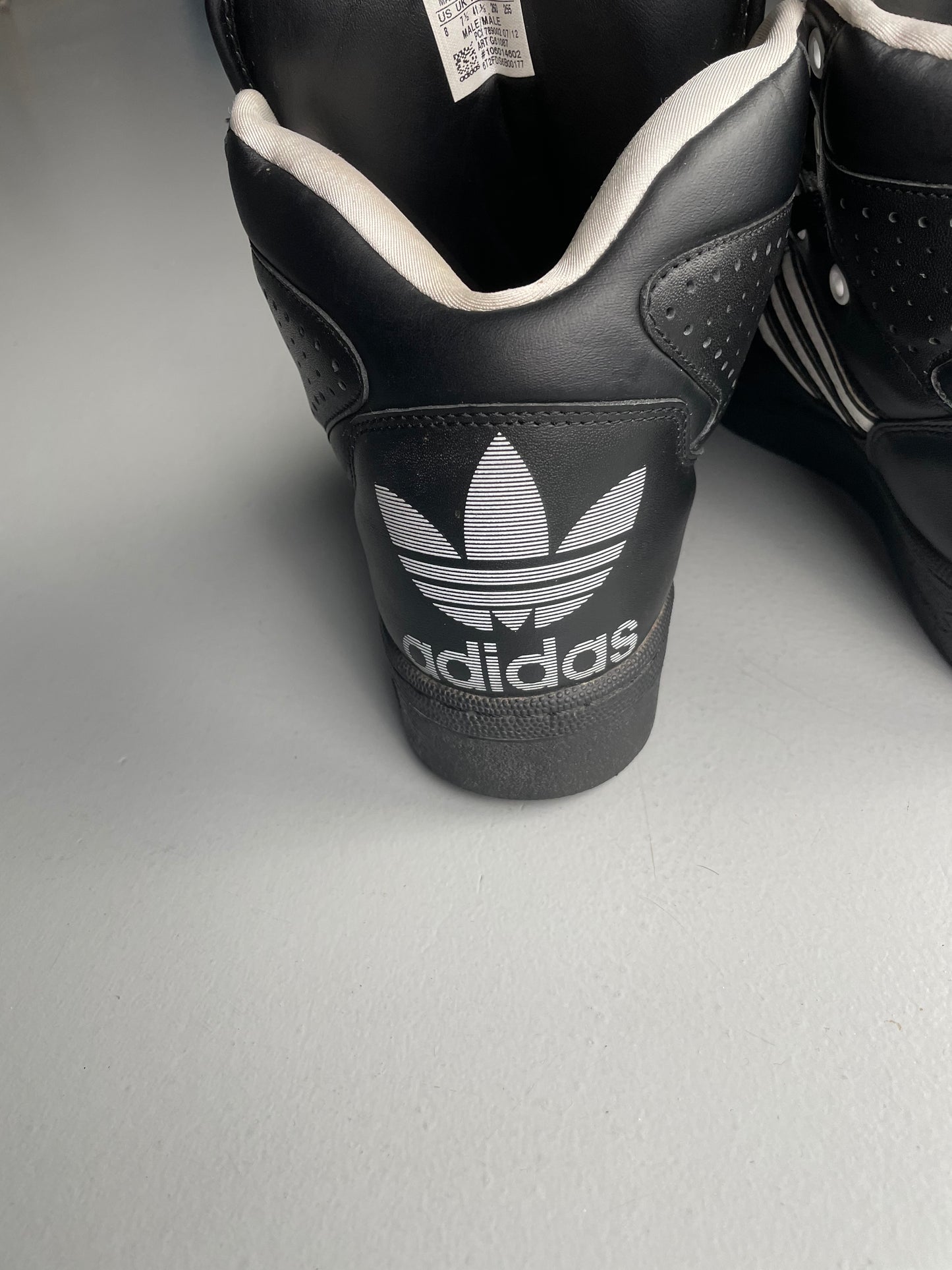 adidas Originals by Jeremy Scott A/W 2012 JS Instinct Hi (black) - size 41 1/3