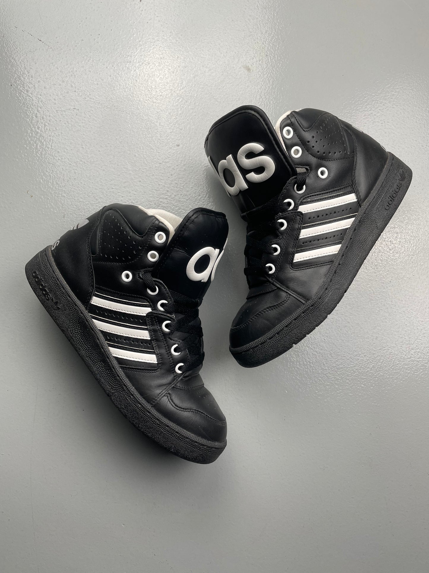 adidas Originals by Jeremy Scott A/W 2012 JS Instinct Hi (black) - size 41 1/3