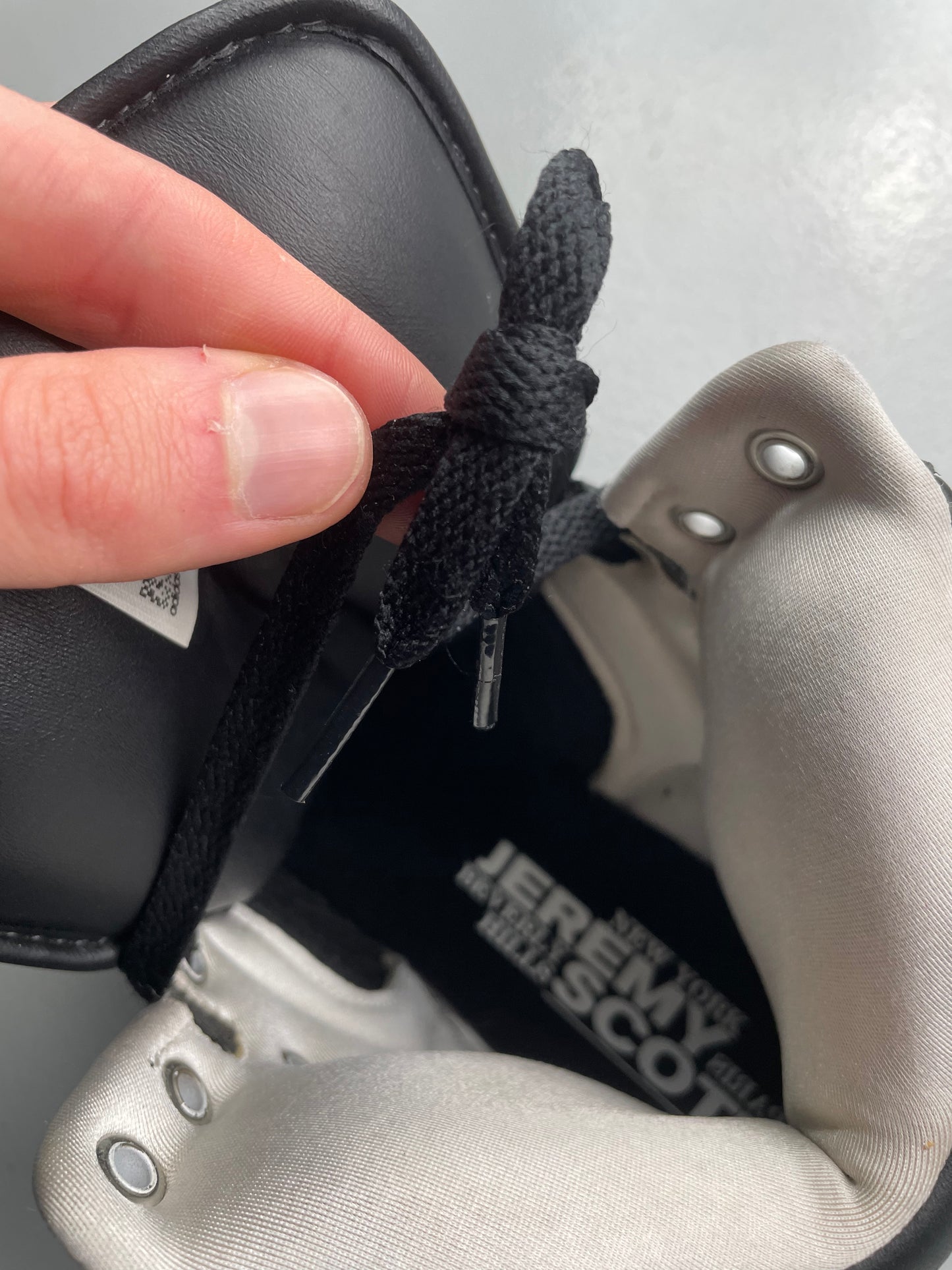 adidas Originals by Jeremy Scott A/W 2012 JS Instinct Hi (black) - size 41 1/3