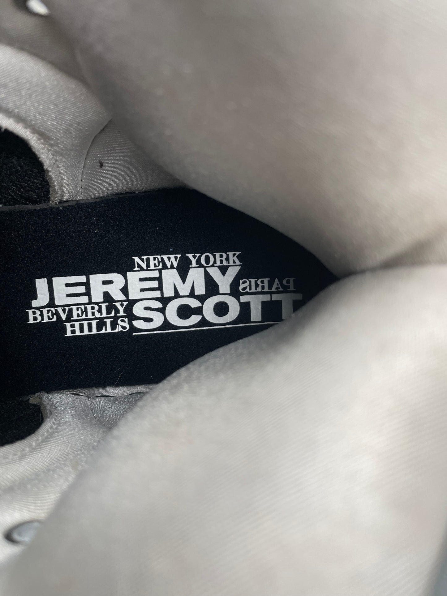 adidas Originals by Jeremy Scott A/W 2012 JS Instinct Hi (black) - size 41 1/3