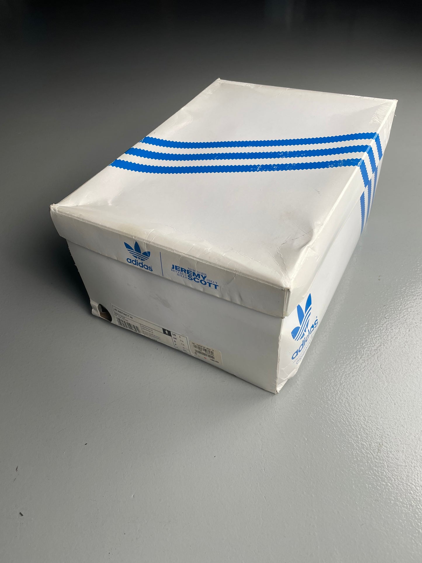 adidas Originals by Jeremy Scott A/W 2012 JS Instinct Hi (black) - size 41 1/3