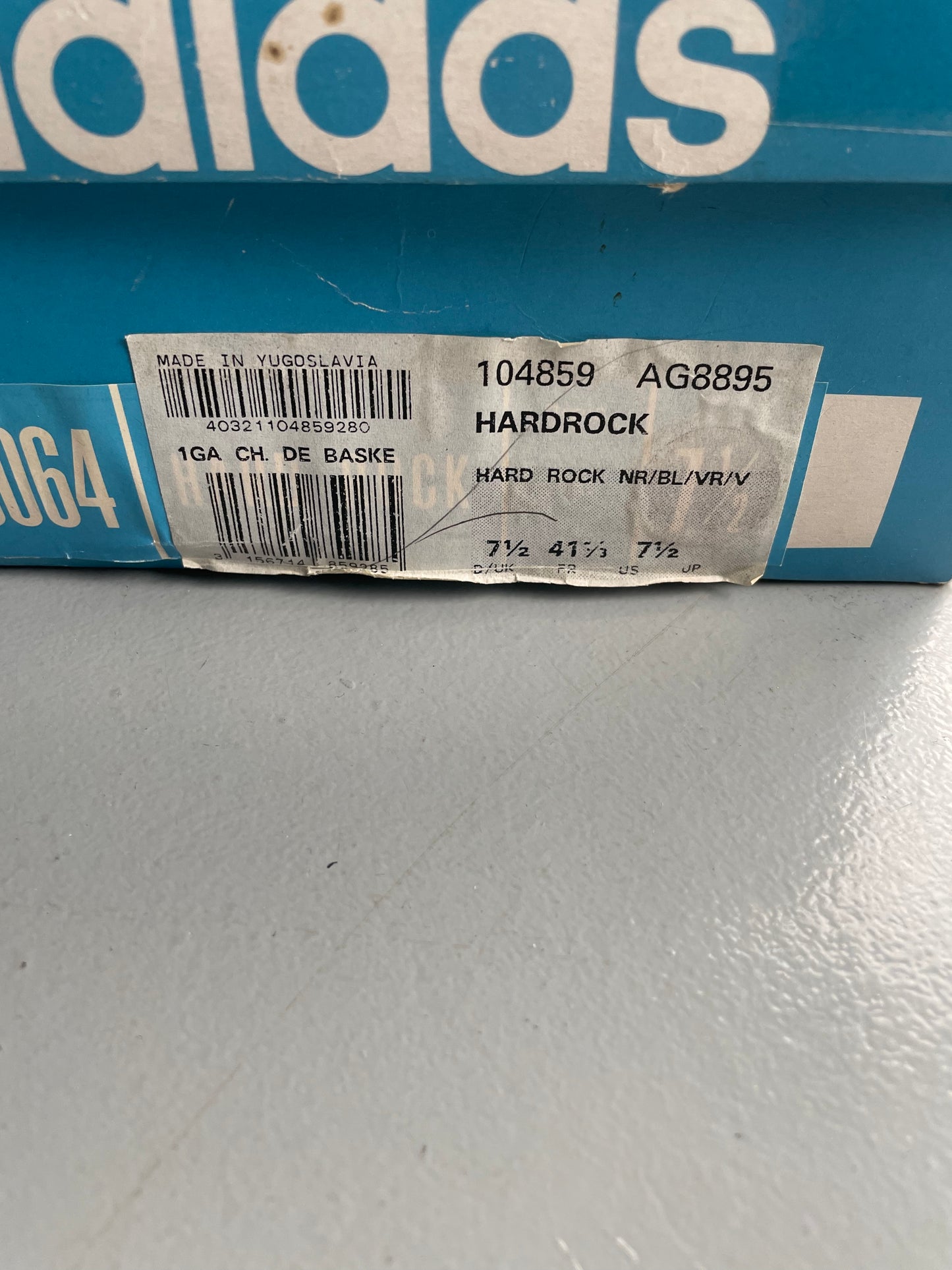 1980s adidas Hard Rock - size 41 1/3