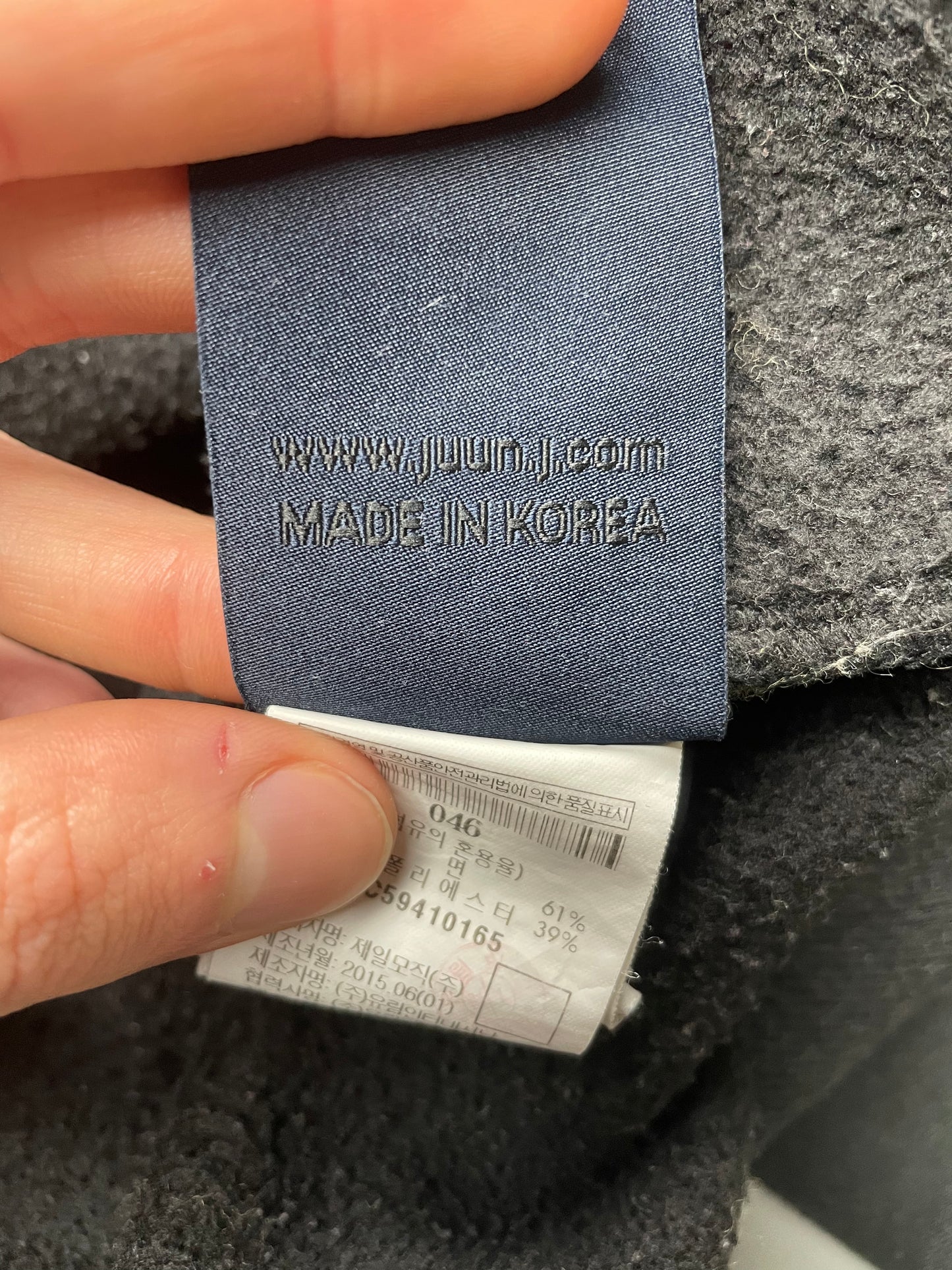 Juun.J graphic crewneck - size 46