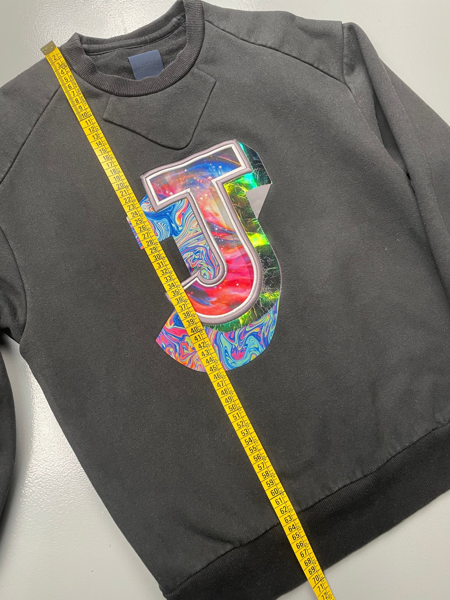 Juun.J graphic crewneck - size 46