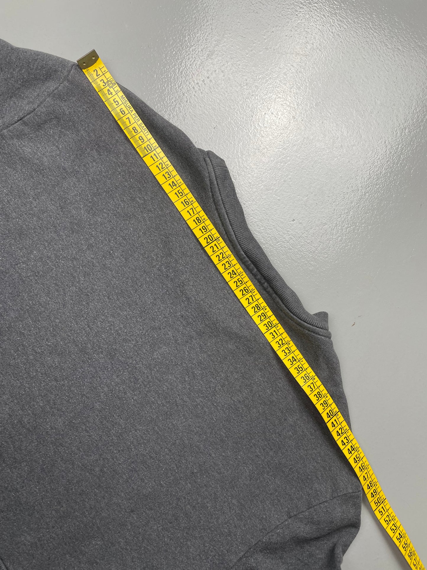 Gosha Rubchinskiy S/S 2014 "Dawn" reflective print crewneck (grey) - size L