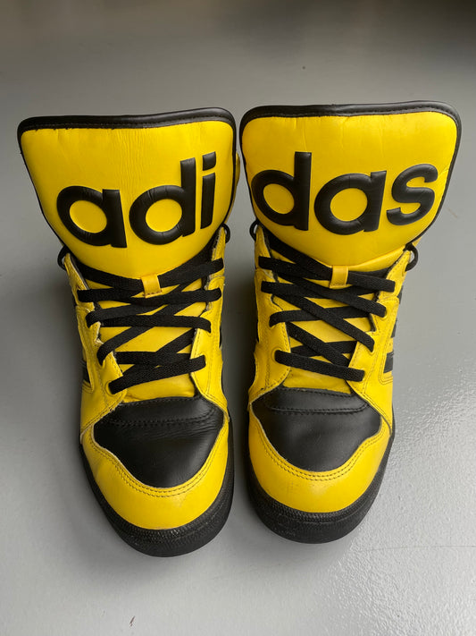 adidas Originals by Jeremy Scott S/S 2012 JS Instinct Hi (black/yellow) - size 42