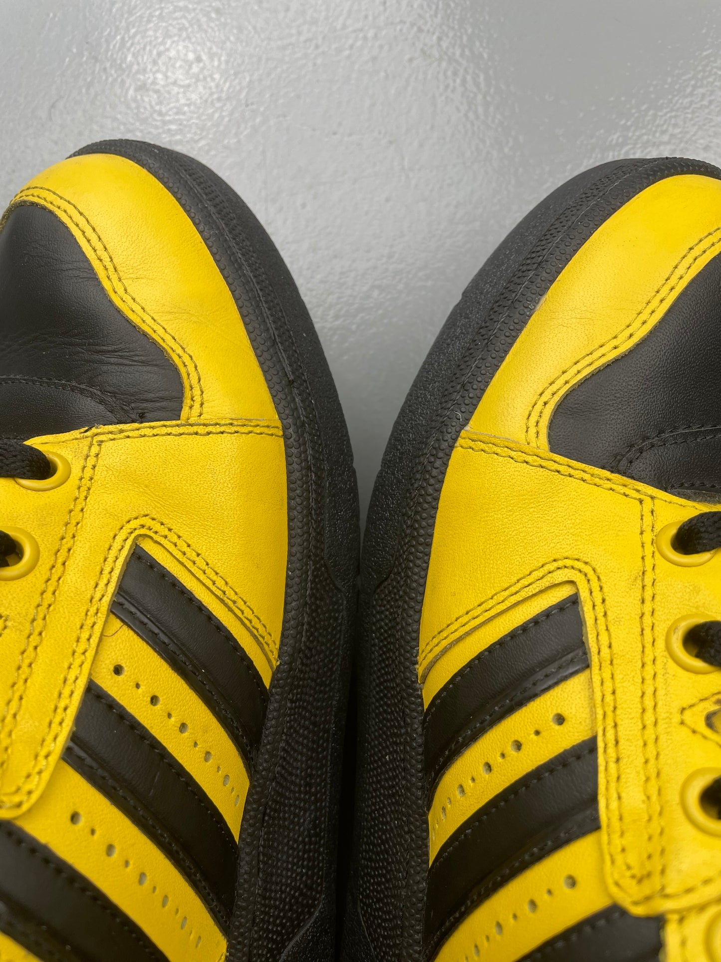 adidas Originals by Jeremy Scott S/S 2012 JS Instinct Hi (black/yellow) - size 42