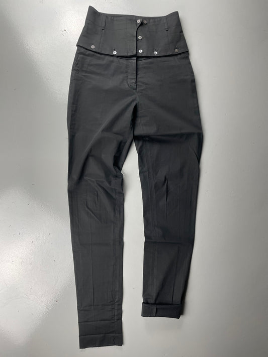 vintage 1990's Hussein Chalayan trousers - size 42