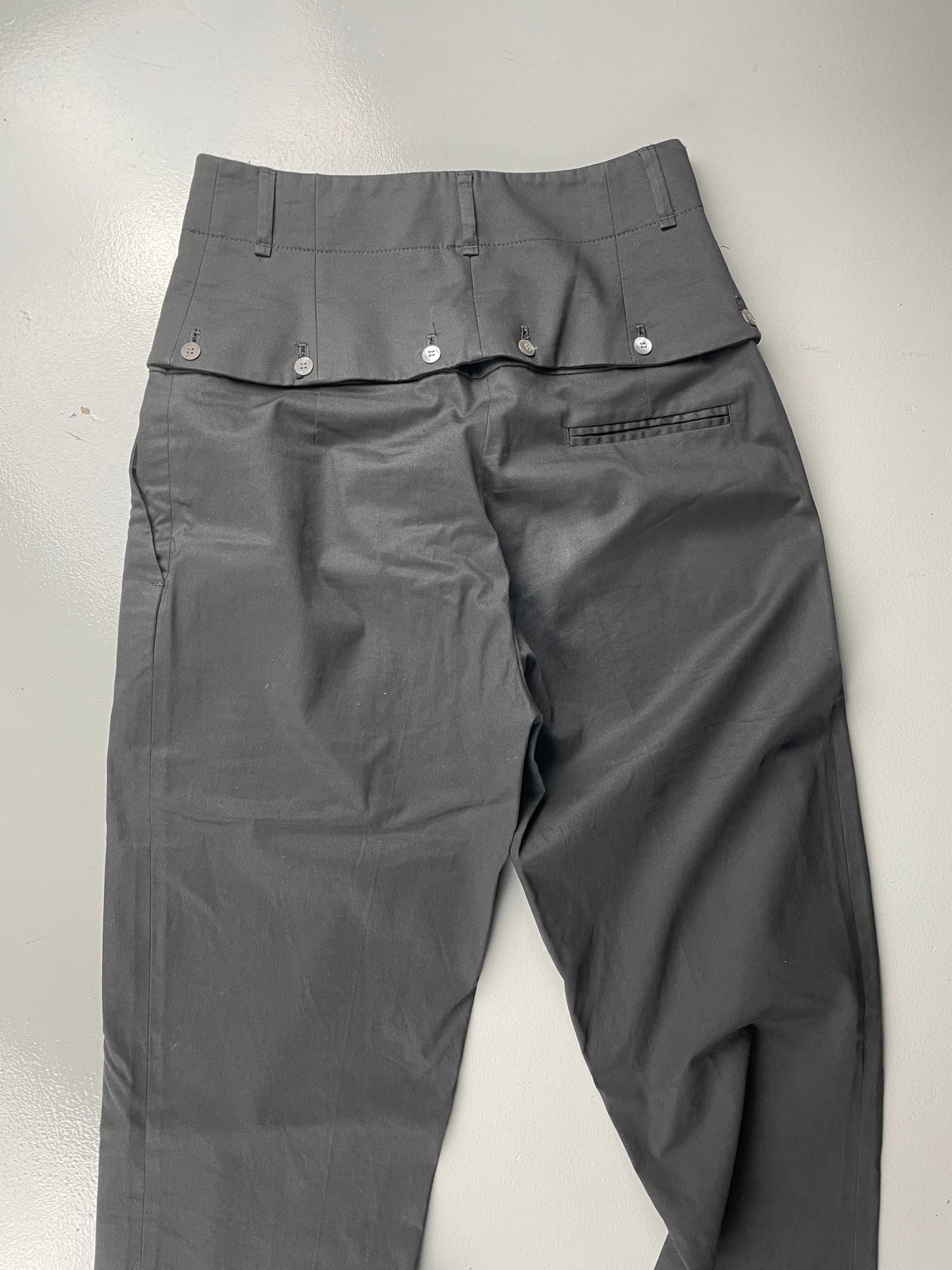 vintage 1990's Hussein Chalayan trousers - size 42