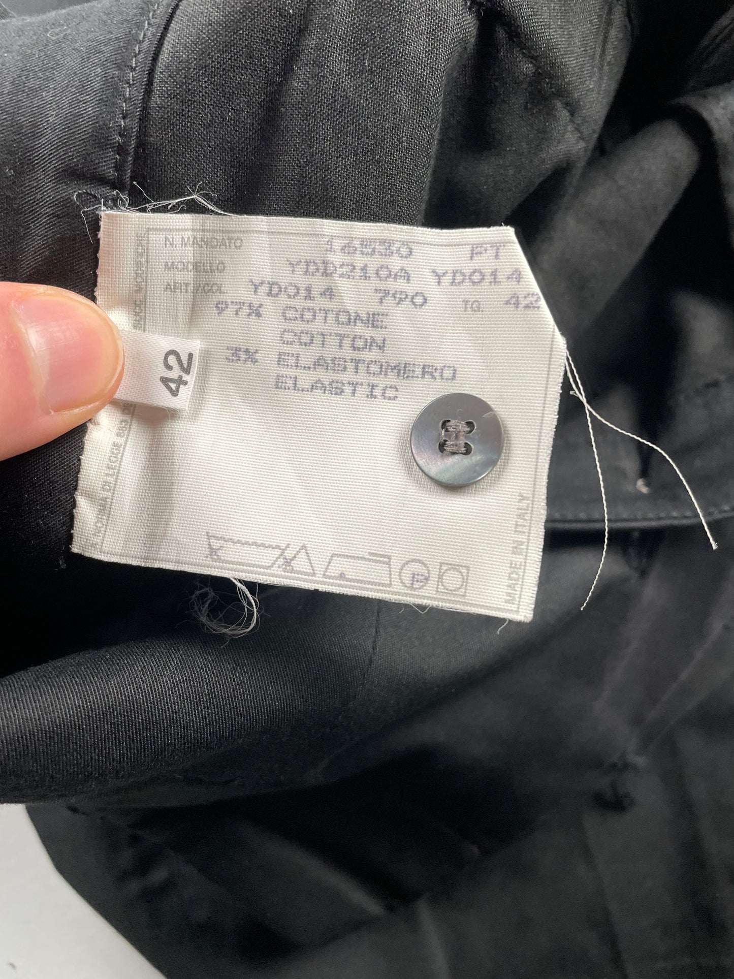 vintage 1990's Hussein Chalayan trousers - size 42