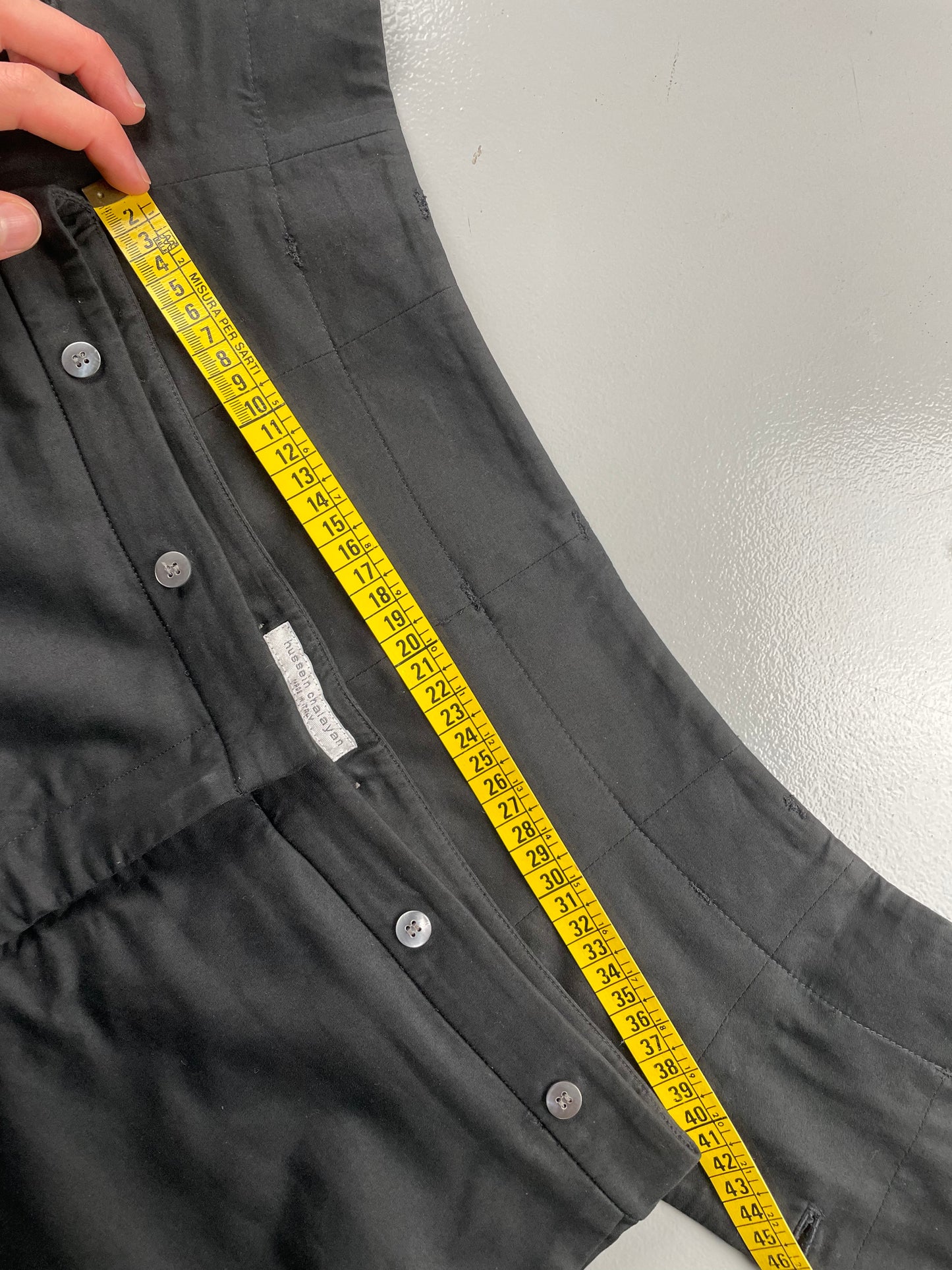 vintage 1990's Hussein Chalayan trousers - size 42