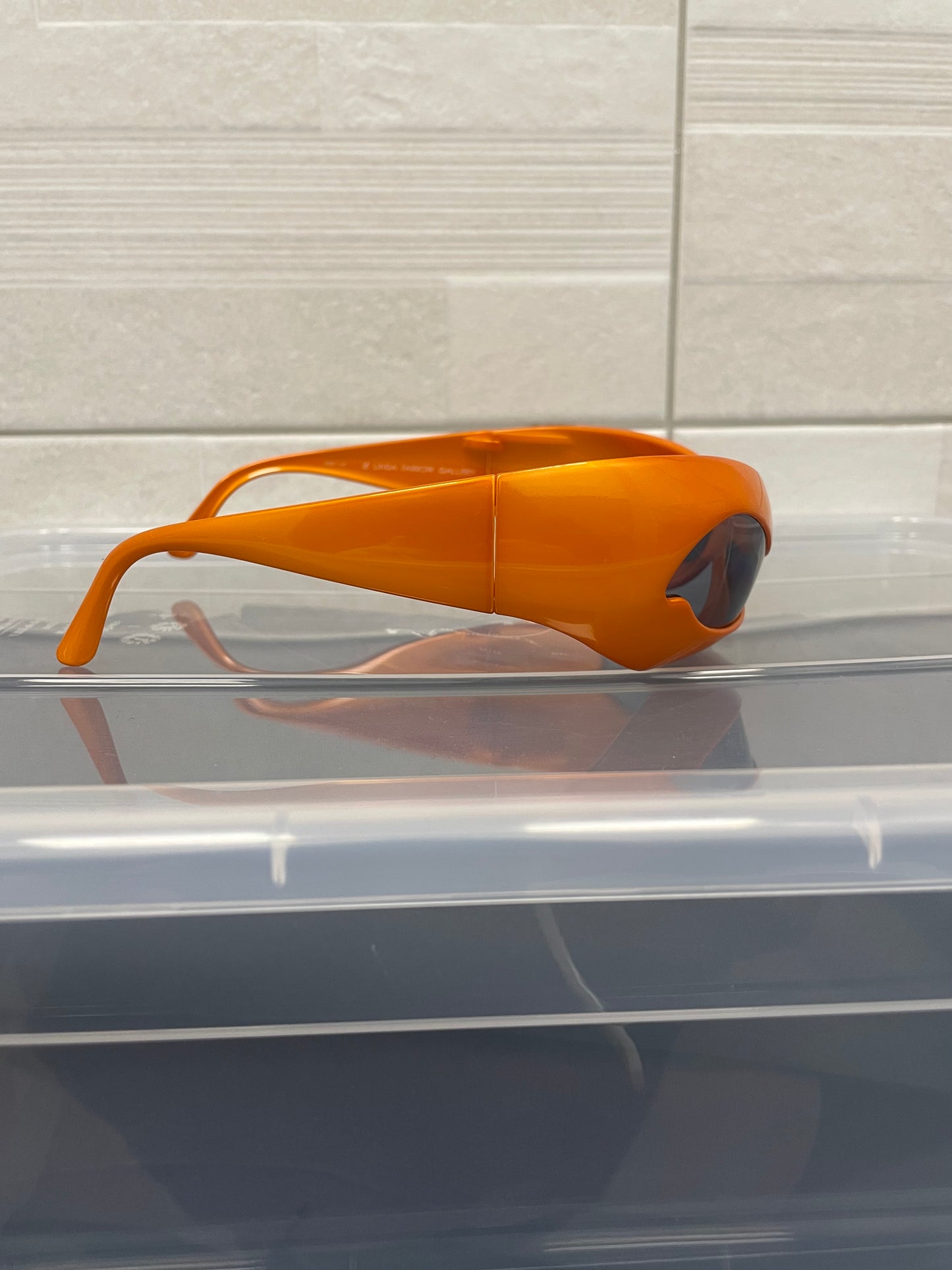 Linda Farrow X Jeremy Scott Nuwave (Tangerine/Silver)