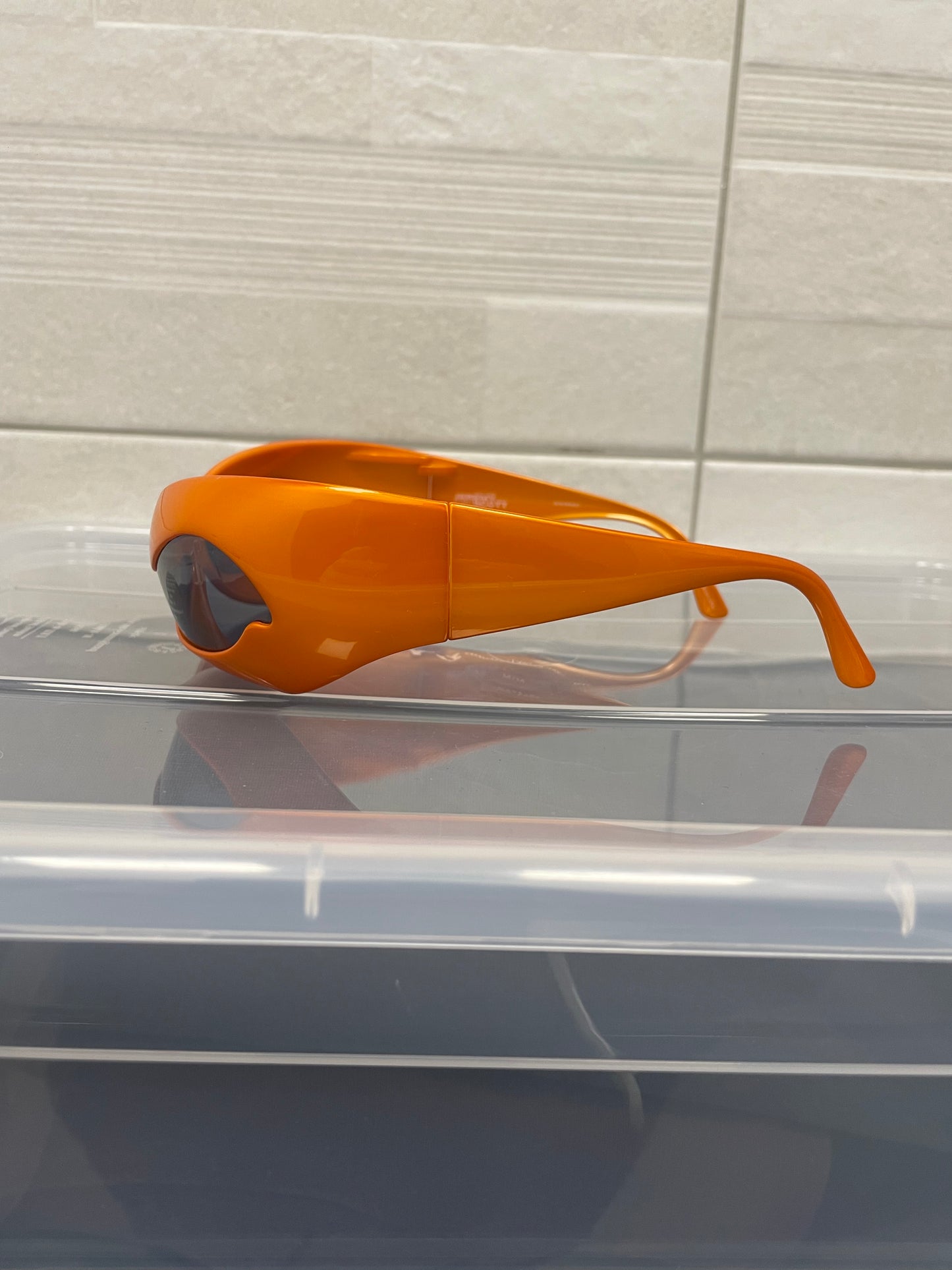 Linda Farrow X Jeremy Scott Nuwave (Tangerine/Silver)