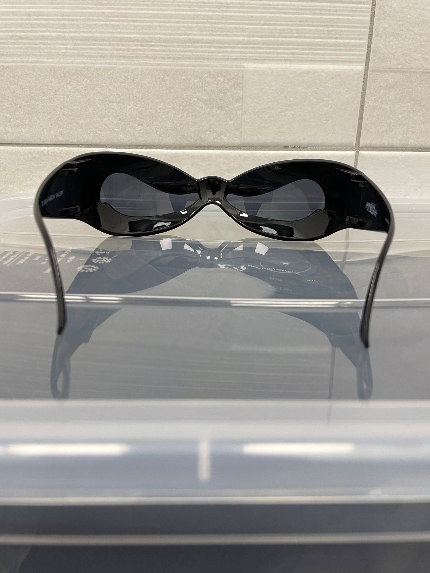 Linda Farrow X Jeremy Scott Nuwave (Black/Solid Grey)