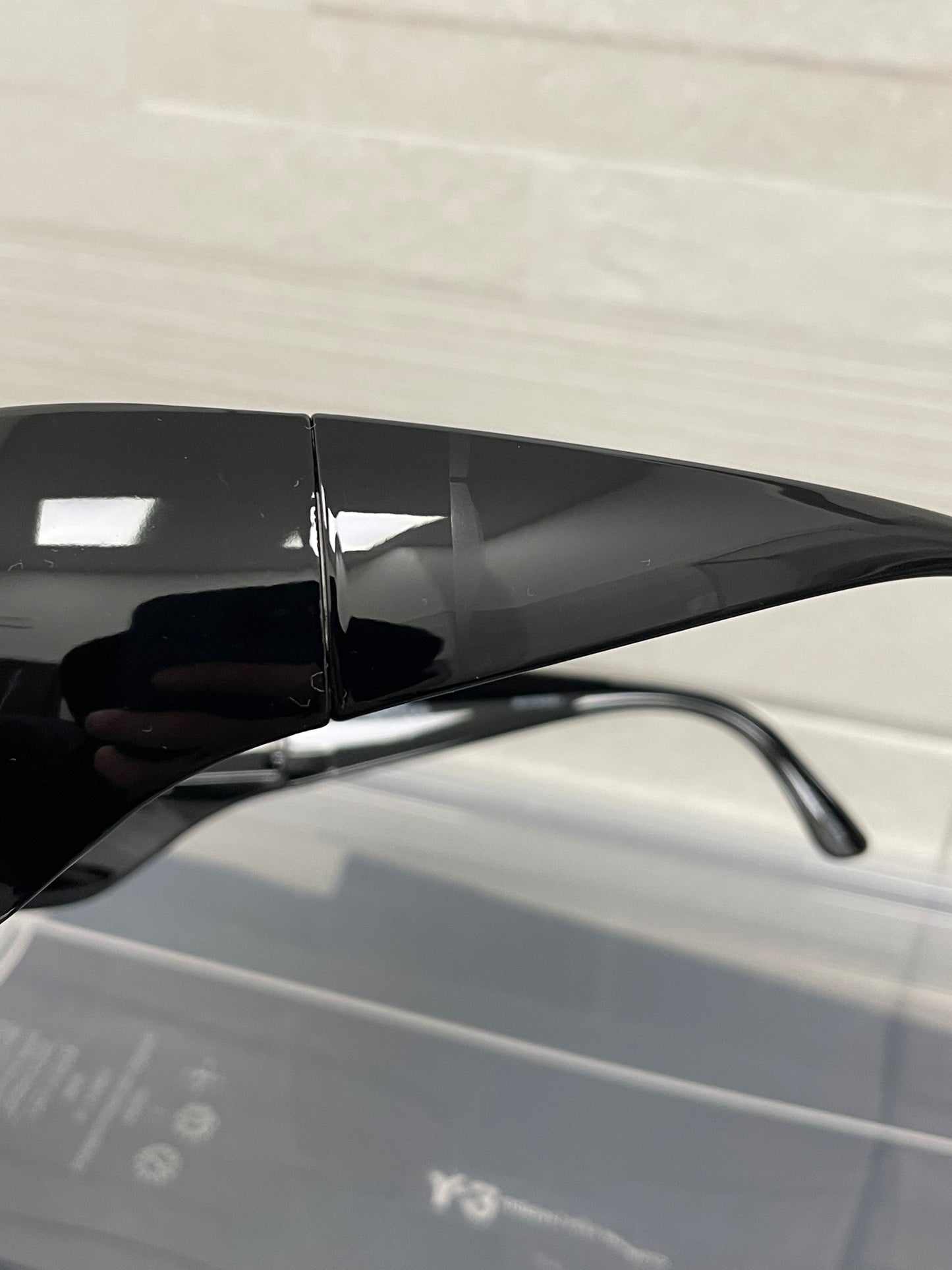 Linda Farrow X Jeremy Scott Nuwave (Black/Solid Grey)