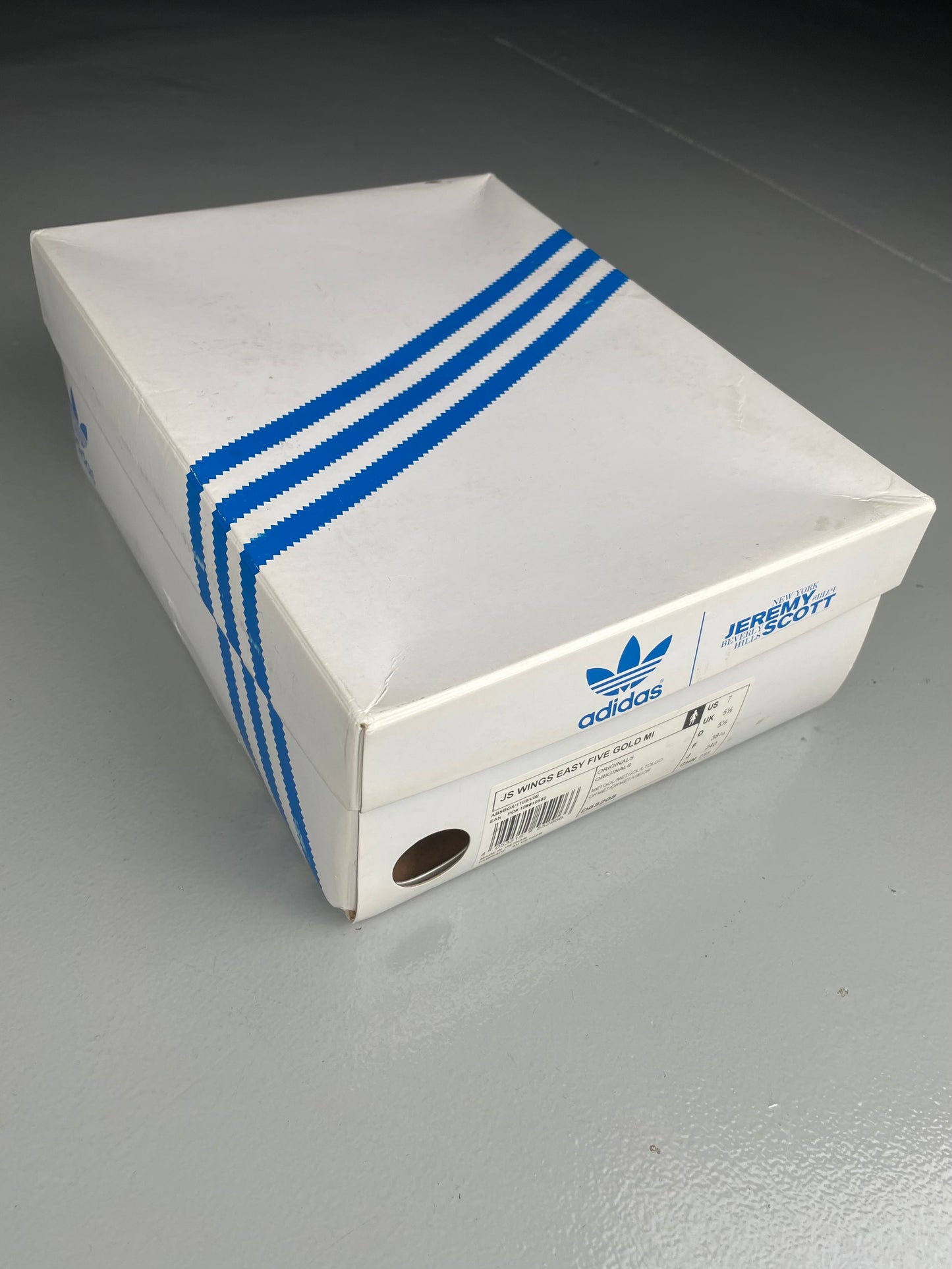 adidas Originals by Jeremy Scott S/S 2014 JS Wings Easy Five Gold - size 38 2/3