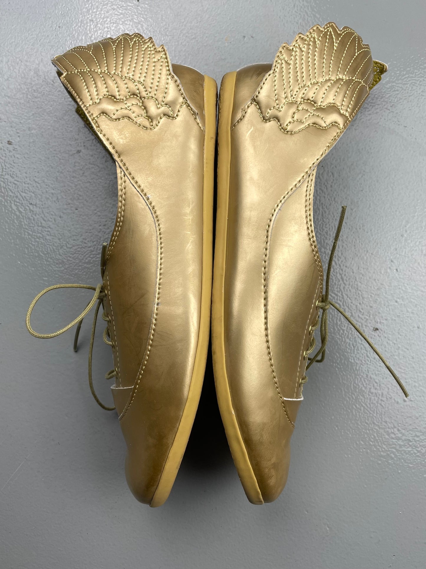 adidas Originals by Jeremy Scott S/S 2014 JS Wings Easy Five Gold - size 38 2/3
