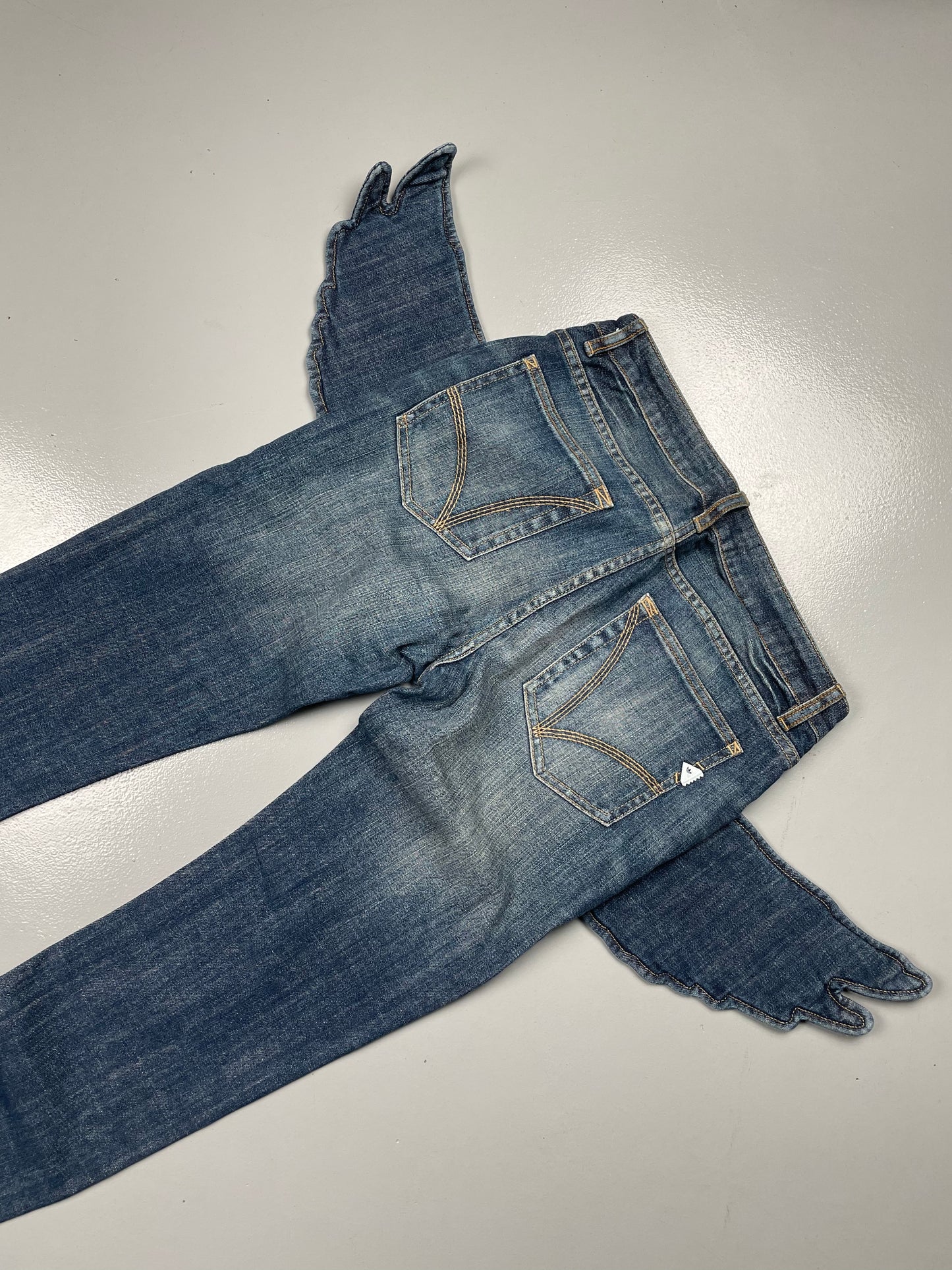 adidas Originals by Jeremy Scott A/W 2011 Wings Cupie JS skinny jeans - size 29